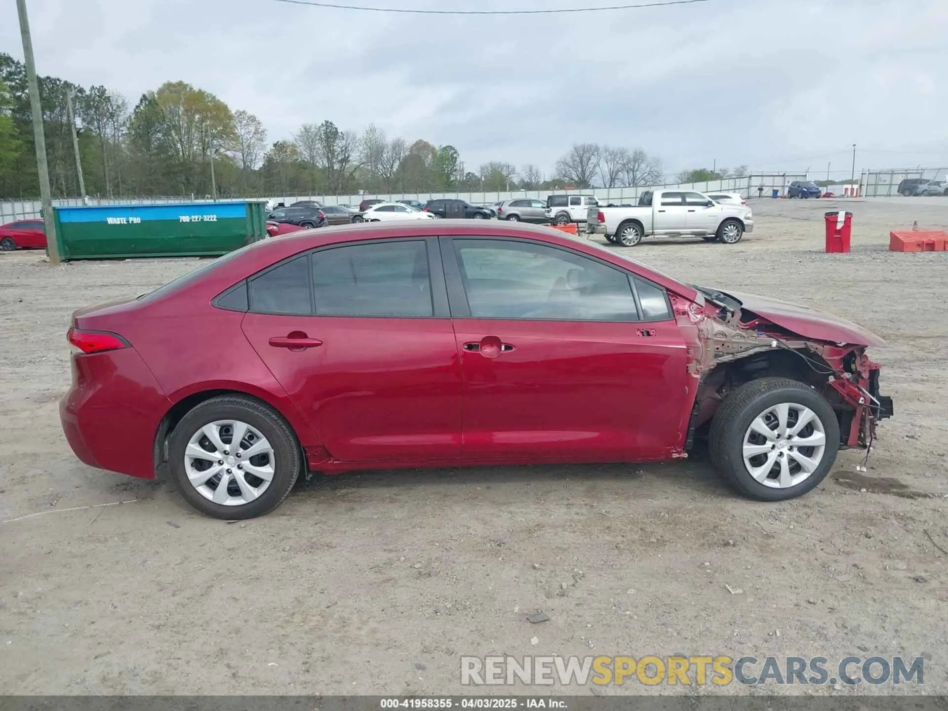 14 fotografías del automóvil dañado 5YFB4MDE2RP211326 TOYOTA COROLLA 2024