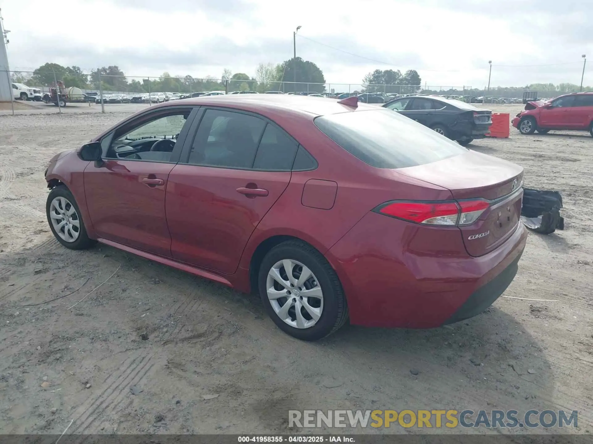 3 fotografías del automóvil dañado 5YFB4MDE2RP211326 TOYOTA COROLLA 2024