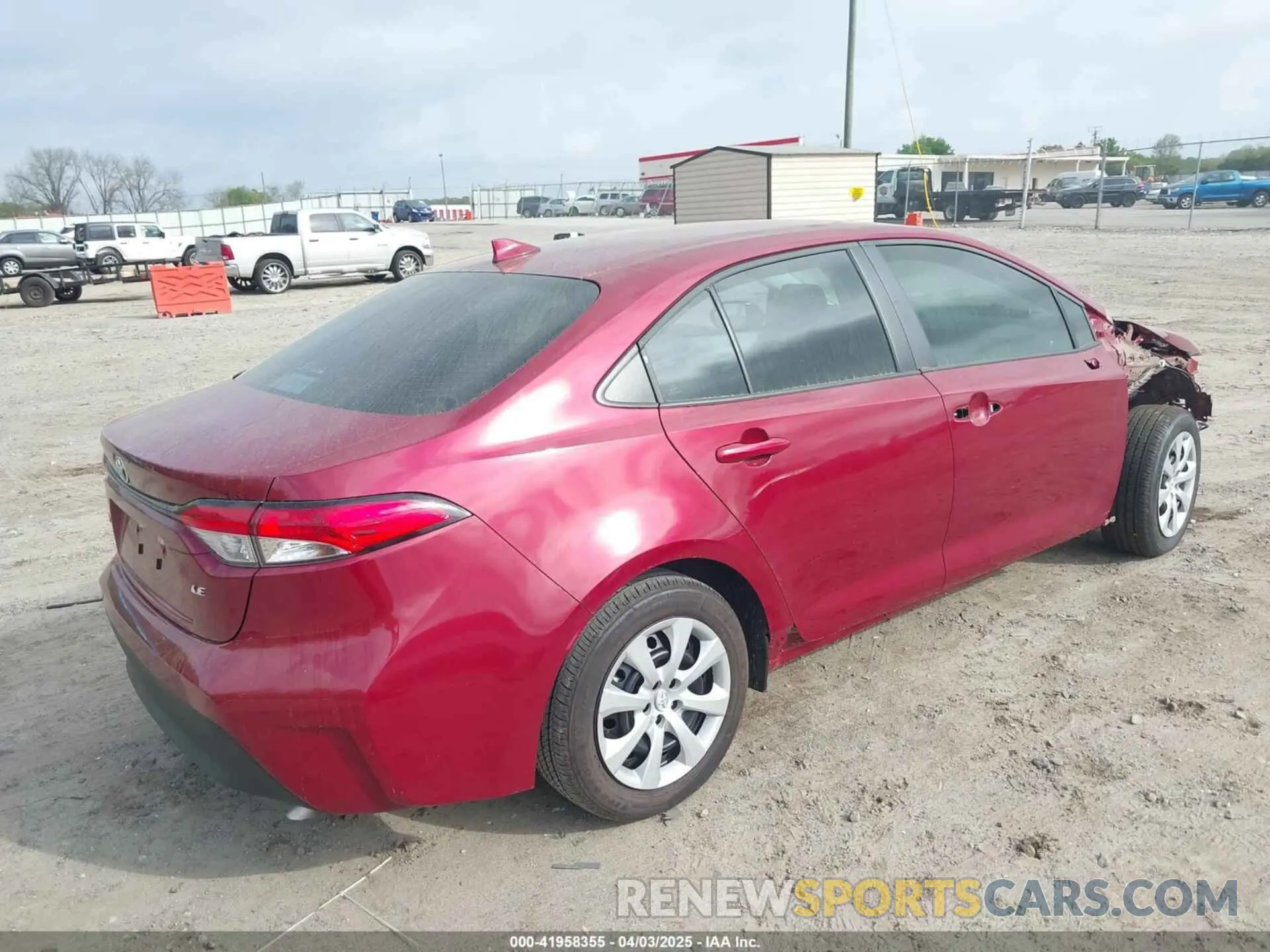 4 fotografías del automóvil dañado 5YFB4MDE2RP211326 TOYOTA COROLLA 2024