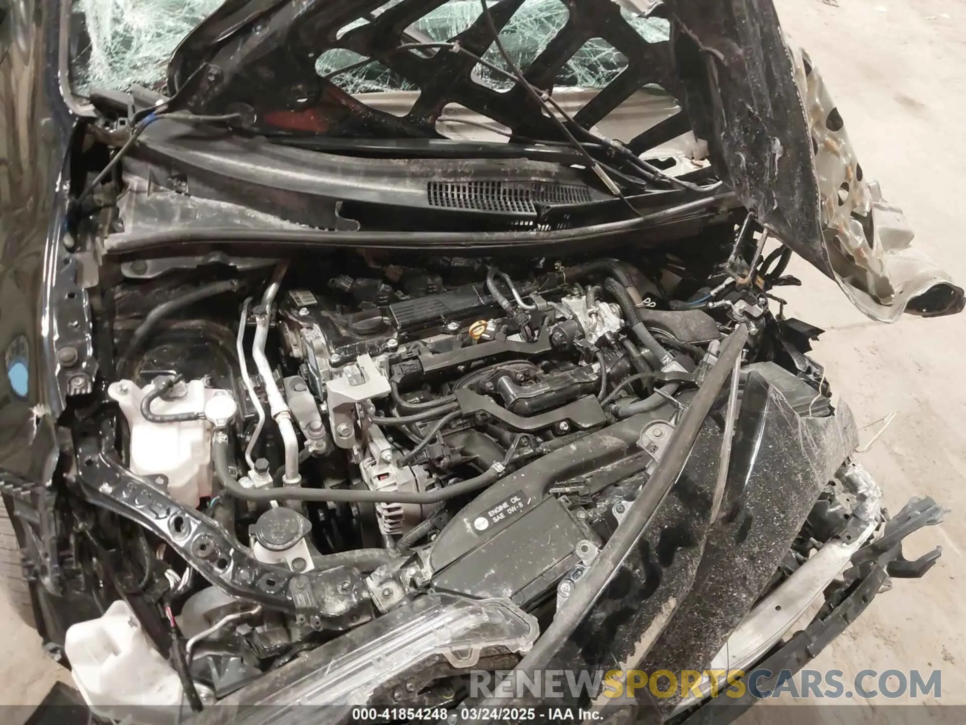10 fotografías del automóvil dañado 5YFB4MDE2RP216140 TOYOTA COROLLA 2024