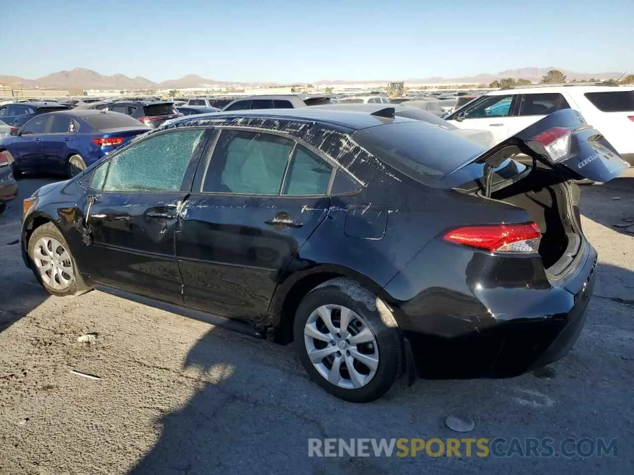 2 fotografías del automóvil dañado 5YFB4MDE3RP082870 TOYOTA COROLLA 2024