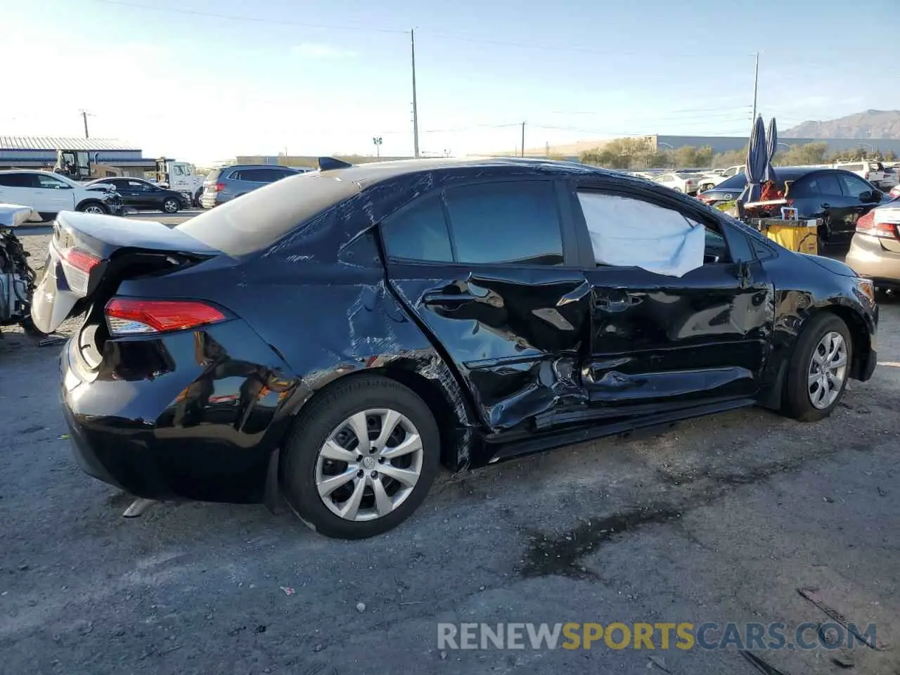 3 fotografías del automóvil dañado 5YFB4MDE3RP082870 TOYOTA COROLLA 2024