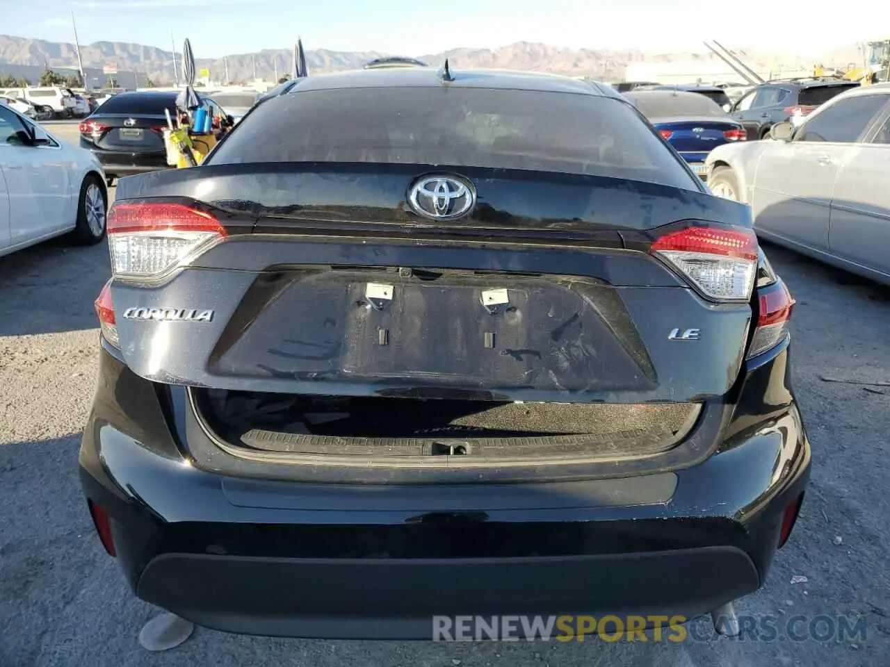 6 fotografías del automóvil dañado 5YFB4MDE3RP082870 TOYOTA COROLLA 2024