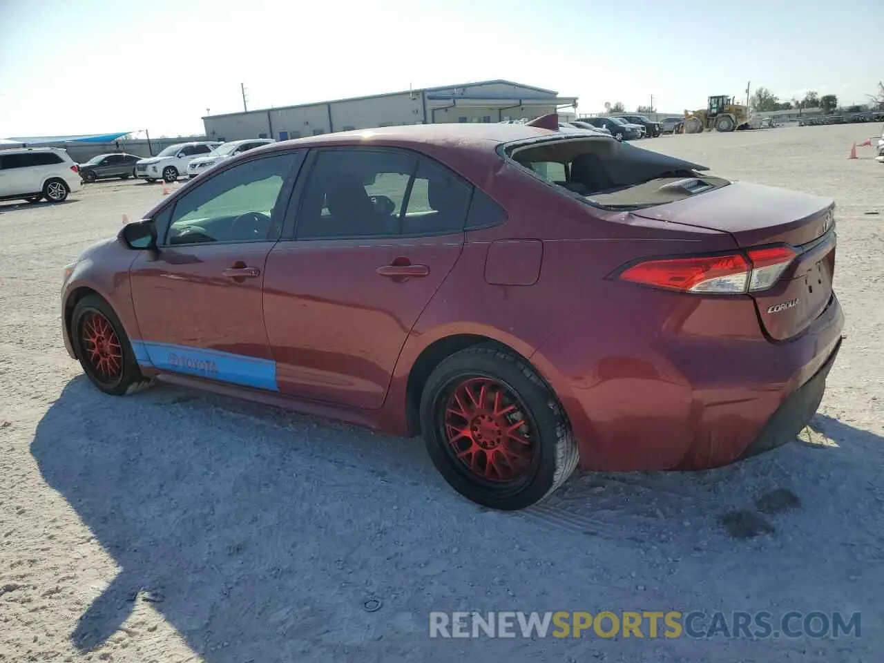 2 fotografías del automóvil dañado 5YFB4MDE3RP087499 TOYOTA COROLLA 2024