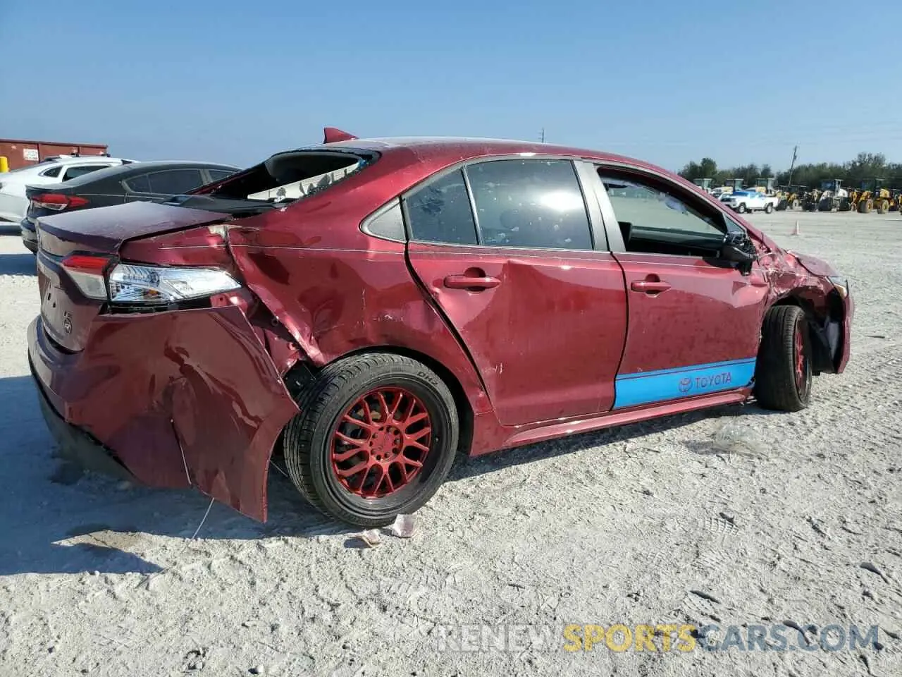 3 fotografías del automóvil dañado 5YFB4MDE3RP087499 TOYOTA COROLLA 2024