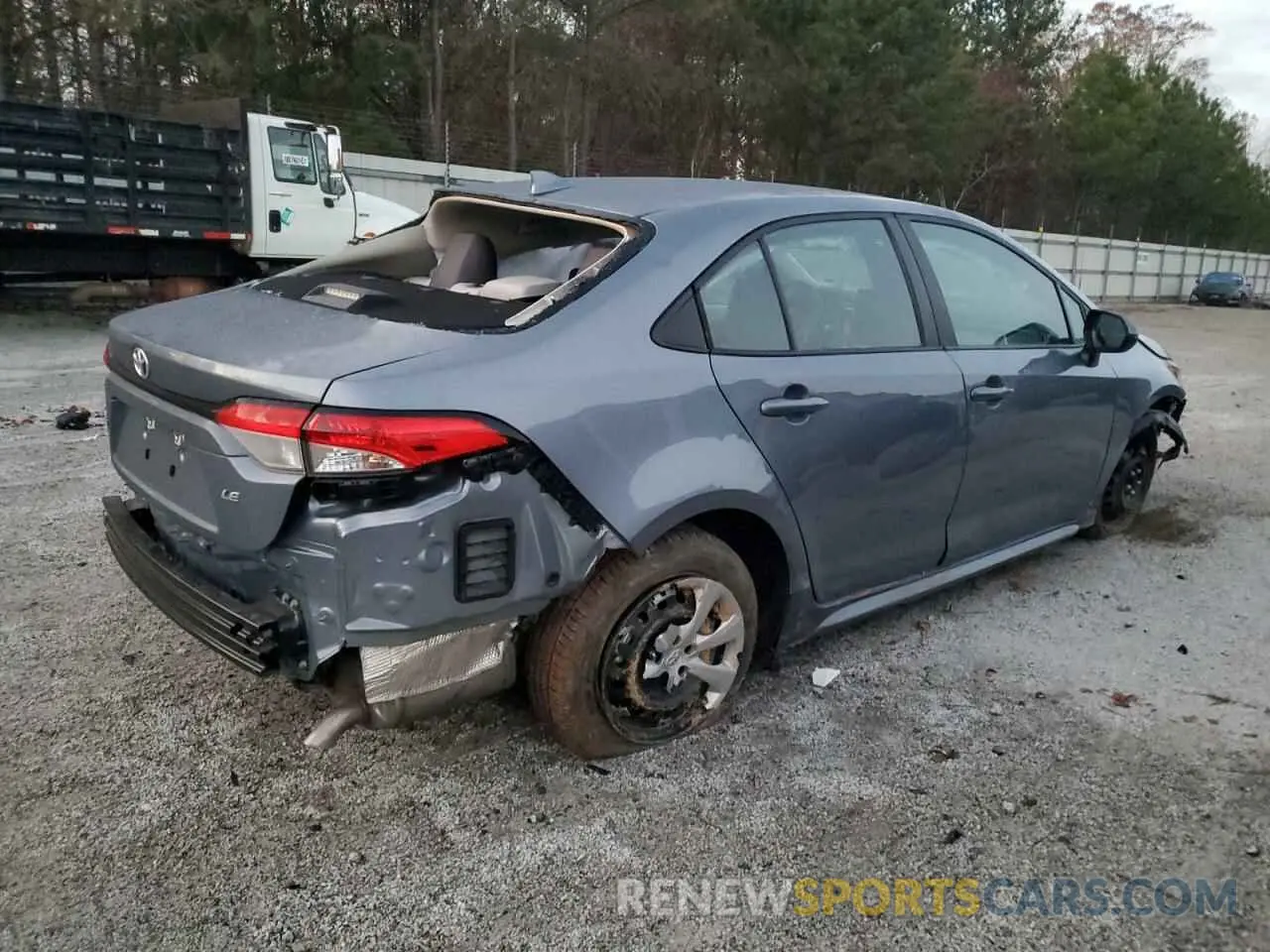 3 fotografías del automóvil dañado 5YFB4MDE3RP087745 TOYOTA COROLLA 2024