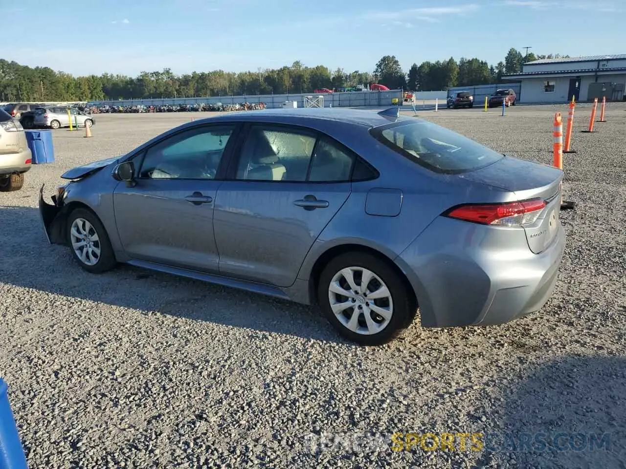 2 fotografías del automóvil dañado 5YFB4MDE3RP099443 TOYOTA COROLLA 2024