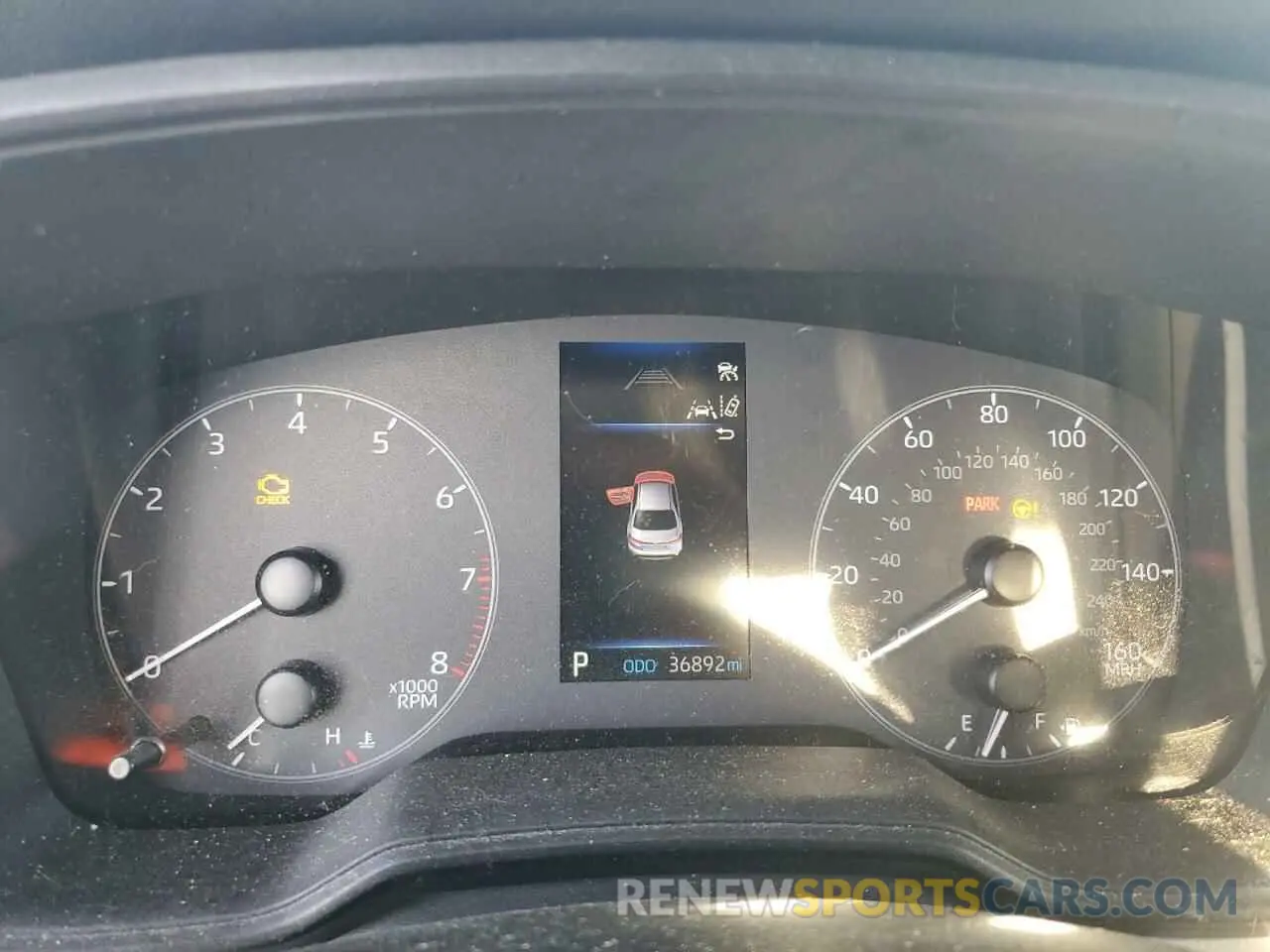 9 fotografías del automóvil dañado 5YFB4MDE3RP099443 TOYOTA COROLLA 2024