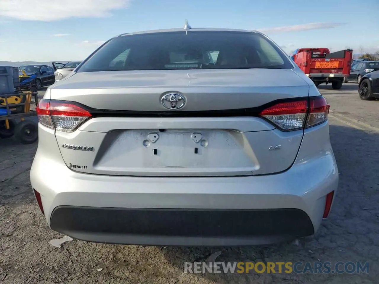6 fotografías del automóvil dañado 5YFB4MDE3RP106410 TOYOTA COROLLA 2024