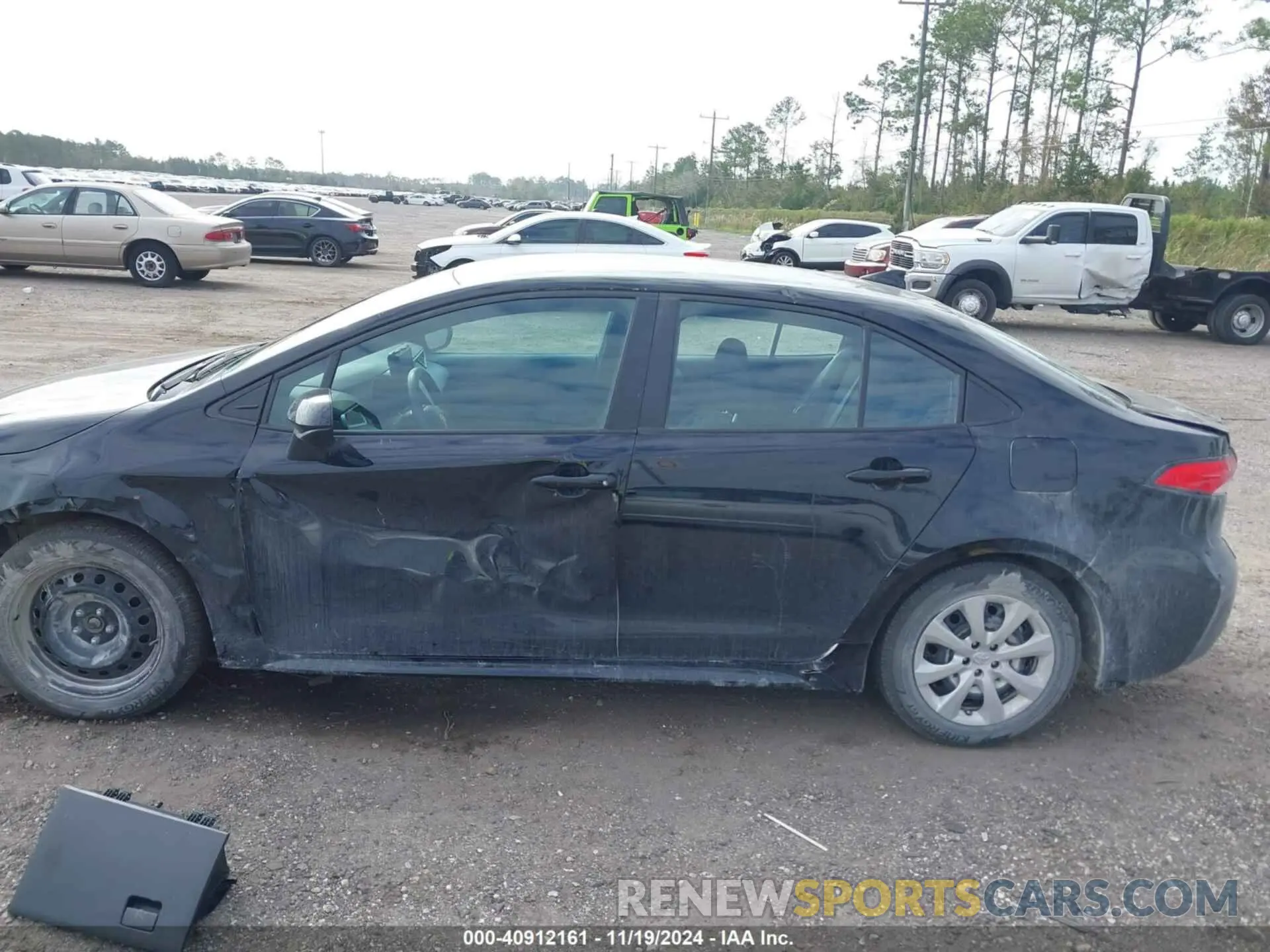 14 fotografías del automóvil dañado 5YFB4MDE3RP106987 TOYOTA COROLLA 2024
