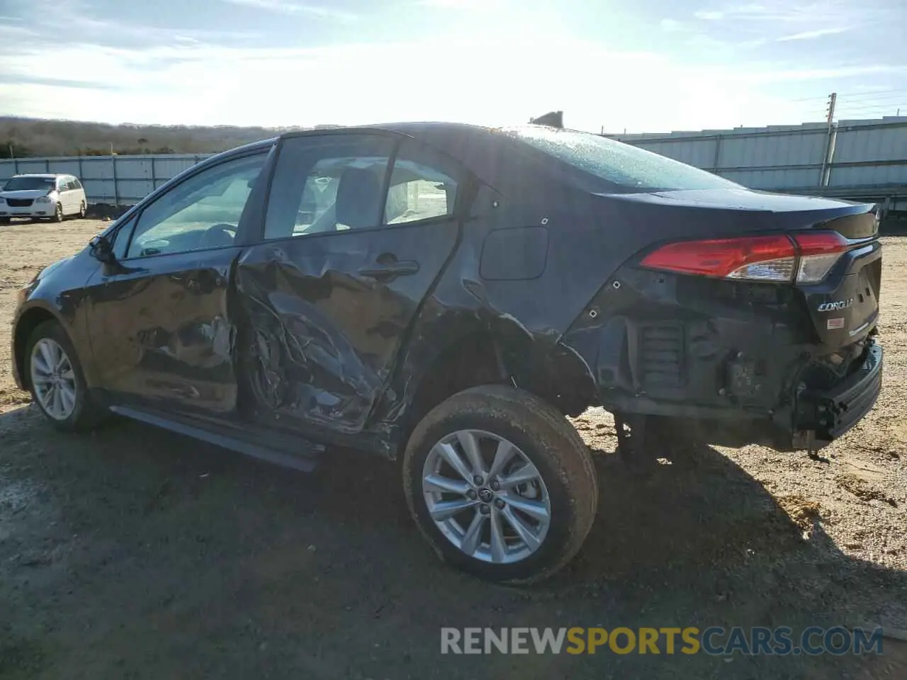 2 fotografías del automóvil dañado 5YFB4MDE3RP107198 TOYOTA COROLLA 2024