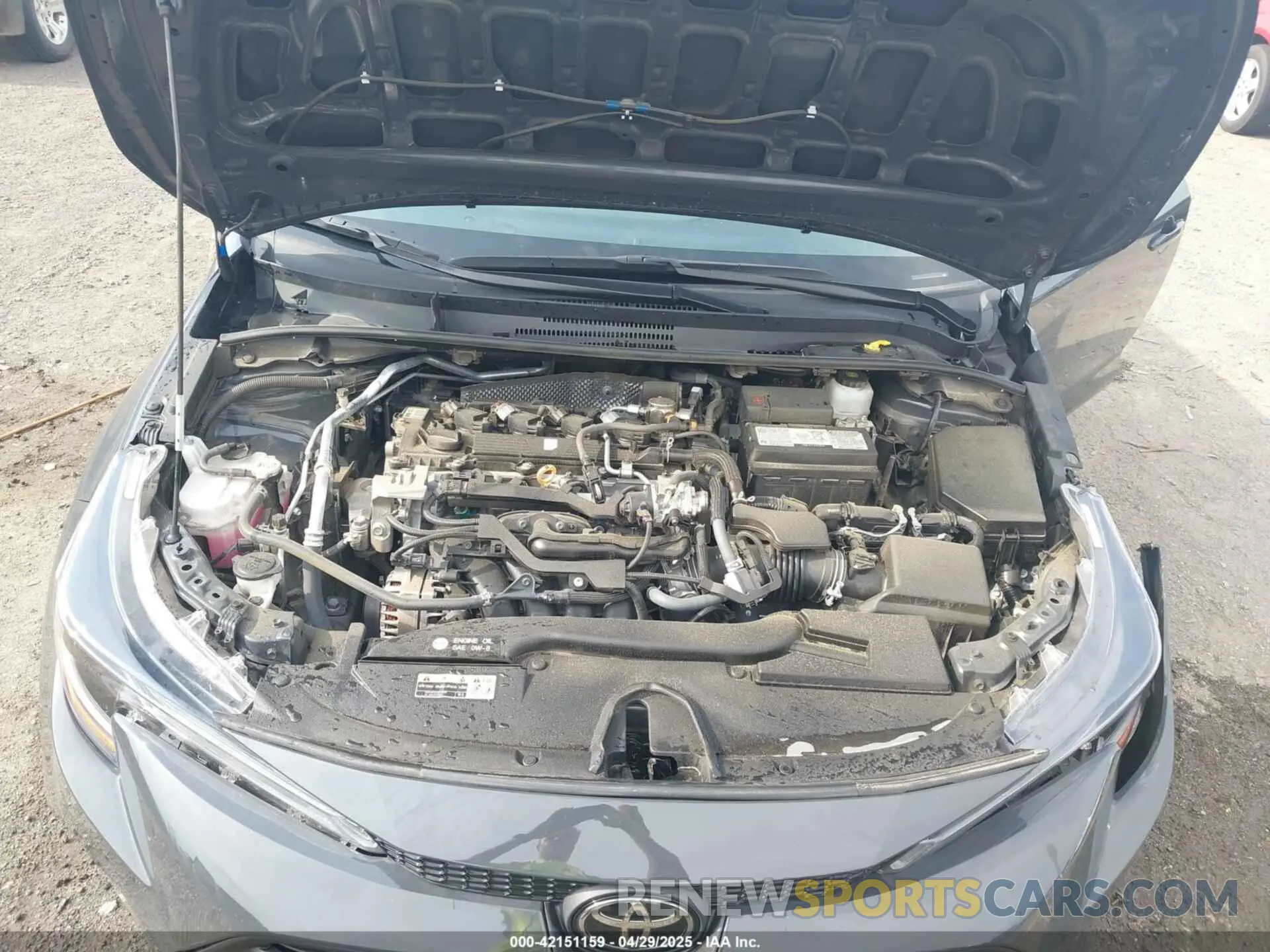 10 fotografías del automóvil dañado 5YFB4MDE3RP109873 TOYOTA COROLLA 2024