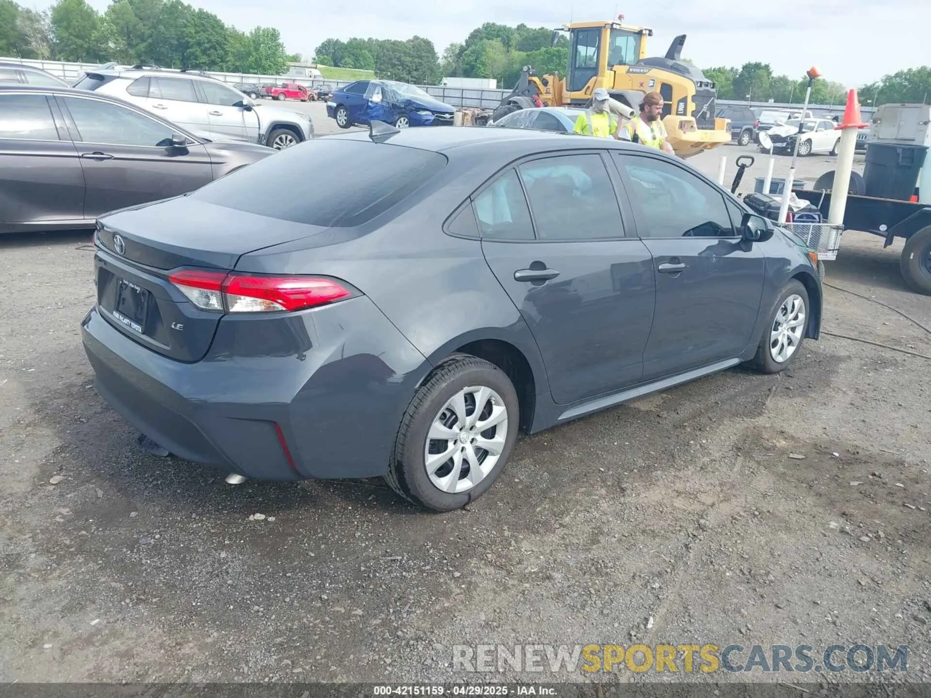 4 fotografías del automóvil dañado 5YFB4MDE3RP109873 TOYOTA COROLLA 2024