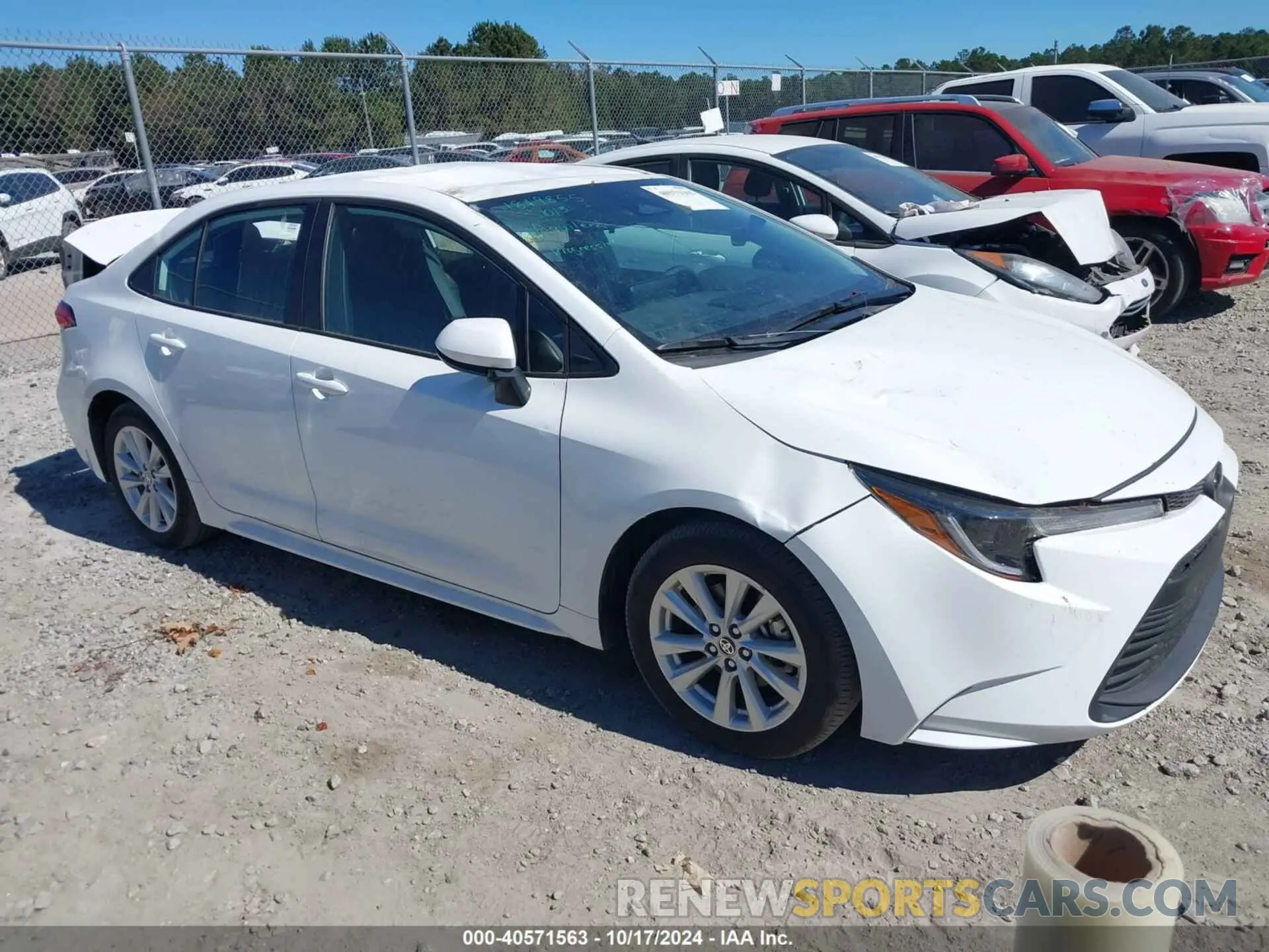 1 fotografías del automóvil dañado 5YFB4MDE3RP114586 TOYOTA COROLLA 2024