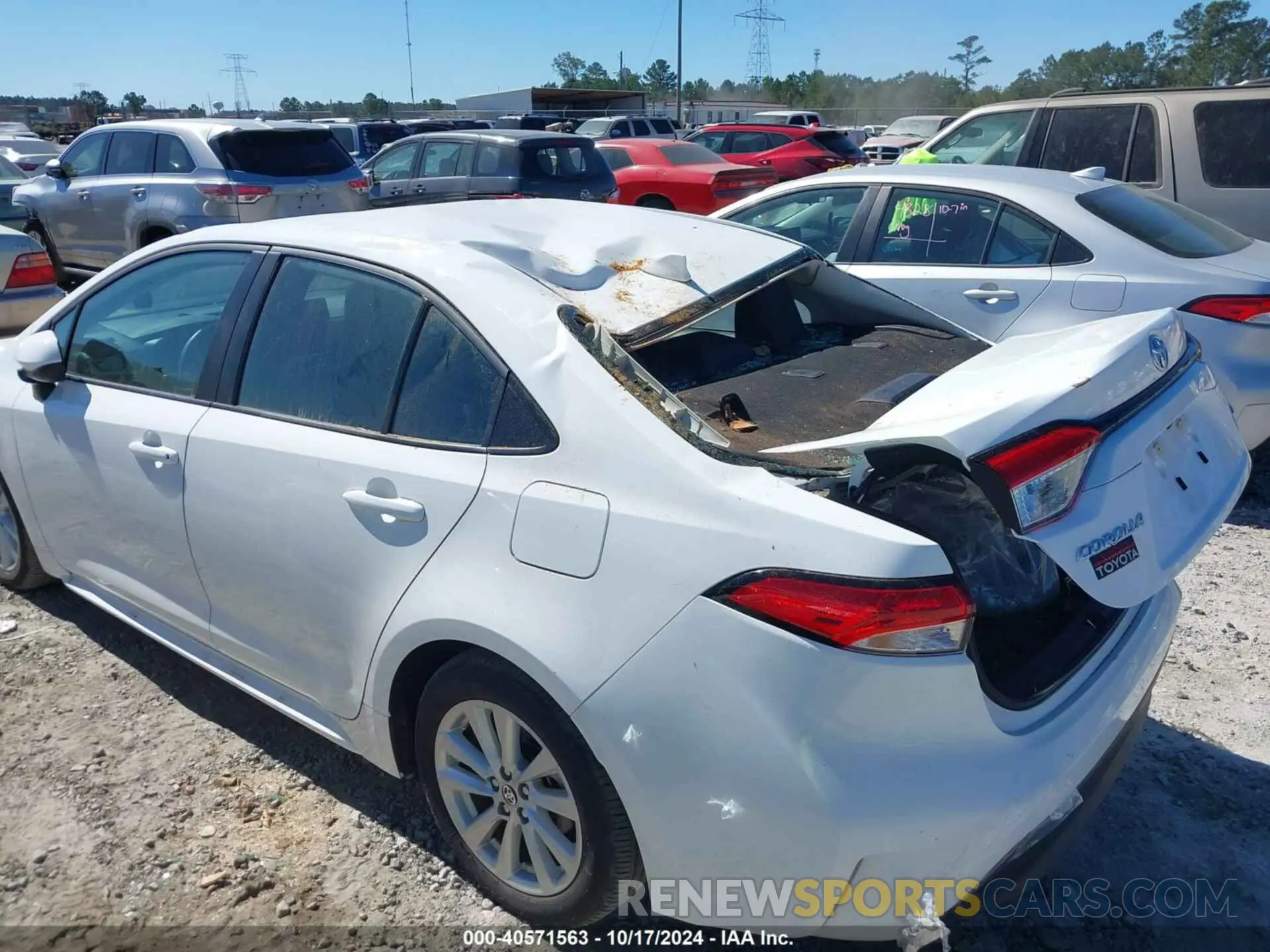 6 fotografías del automóvil dañado 5YFB4MDE3RP114586 TOYOTA COROLLA 2024