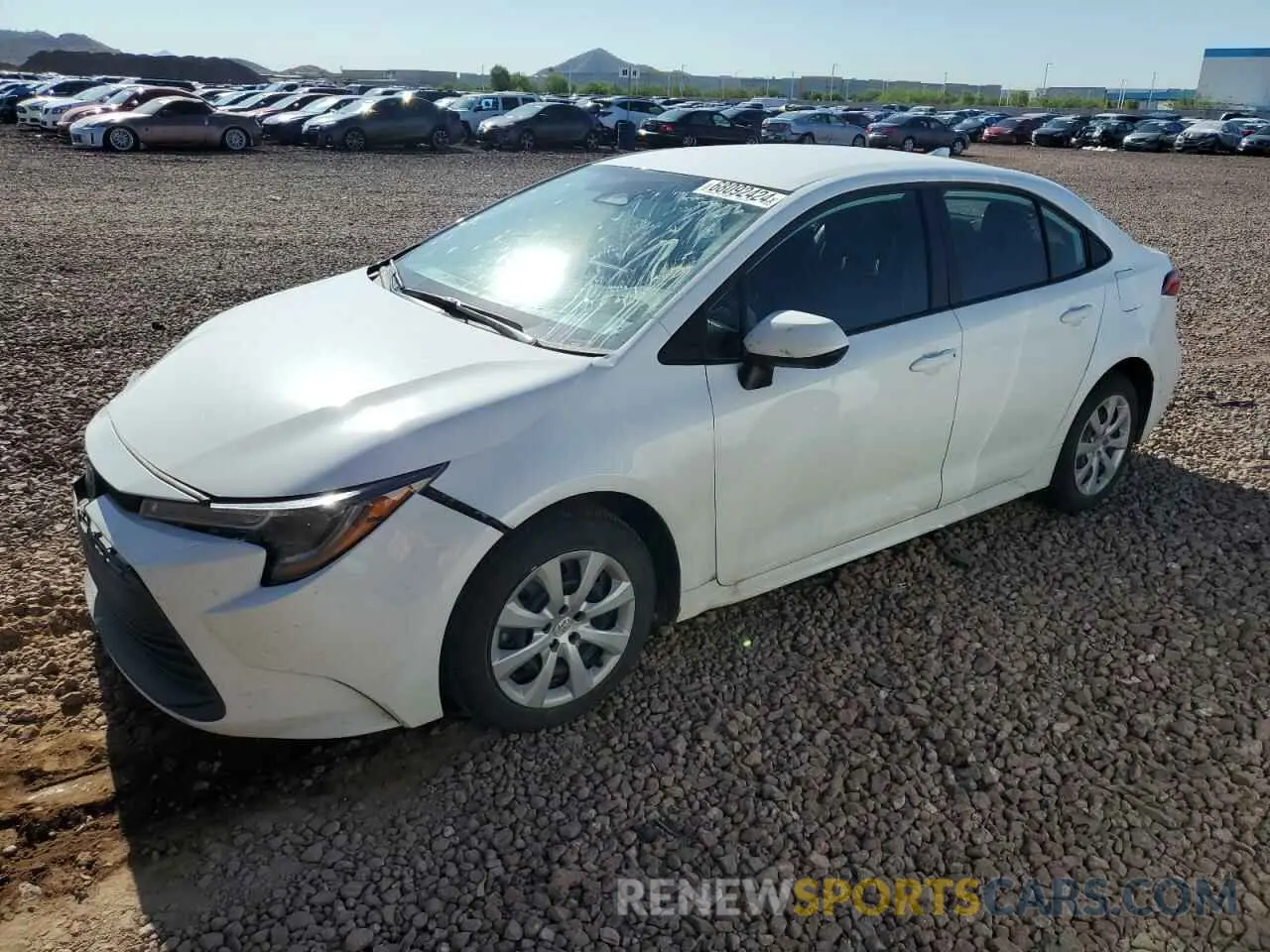 1 fotografías del automóvil dañado 5YFB4MDE3RP115947 TOYOTA COROLLA 2024