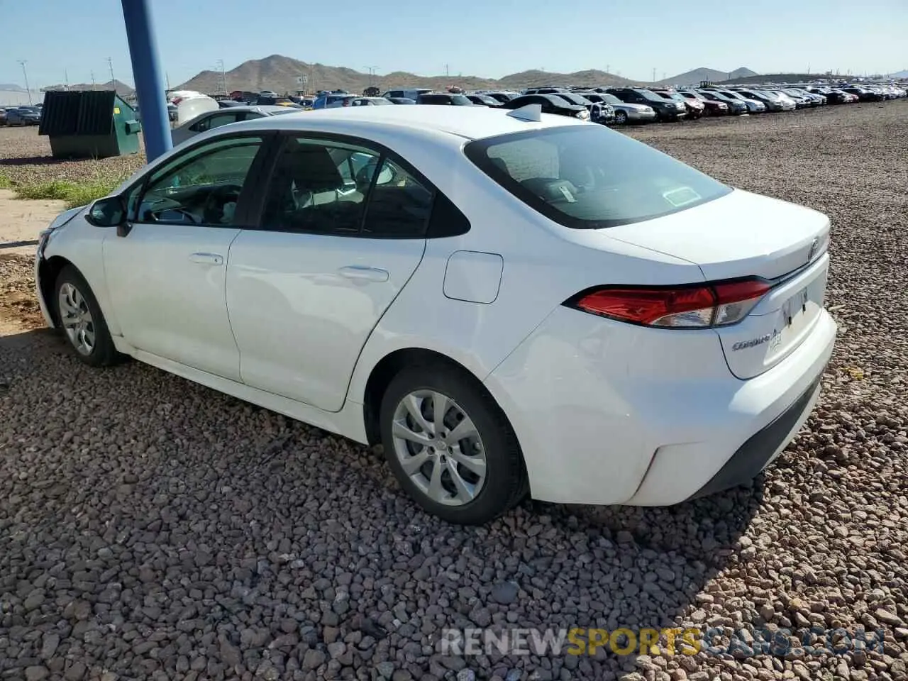 2 fotografías del automóvil dañado 5YFB4MDE3RP115947 TOYOTA COROLLA 2024