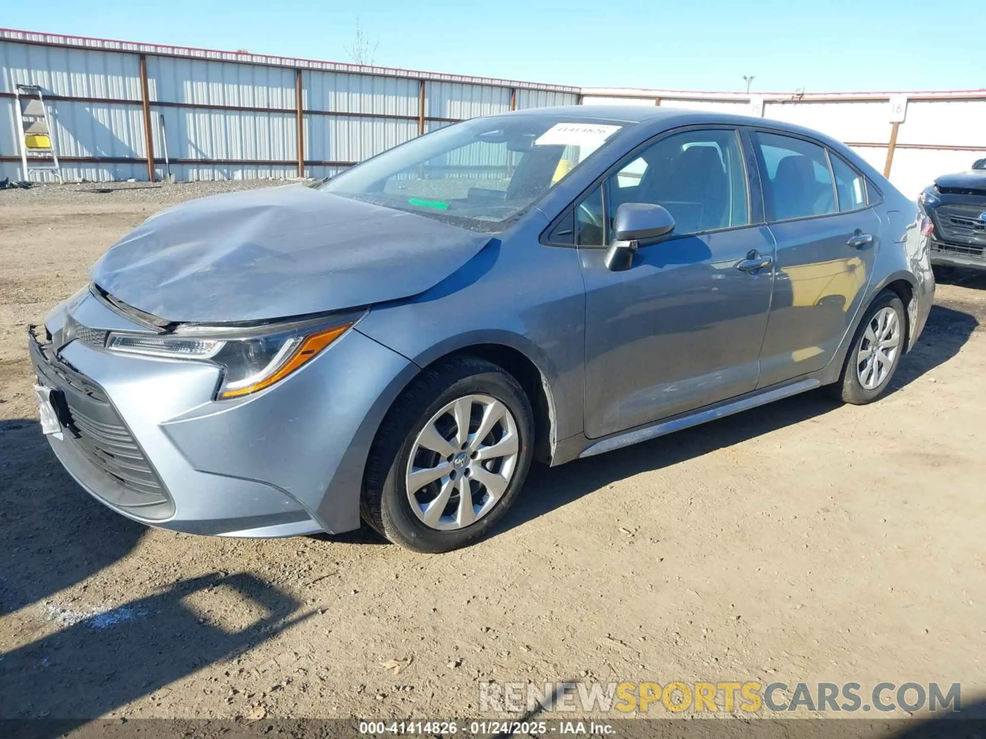 2 fotografías del automóvil dañado 5YFB4MDE3RP118170 TOYOTA COROLLA 2024