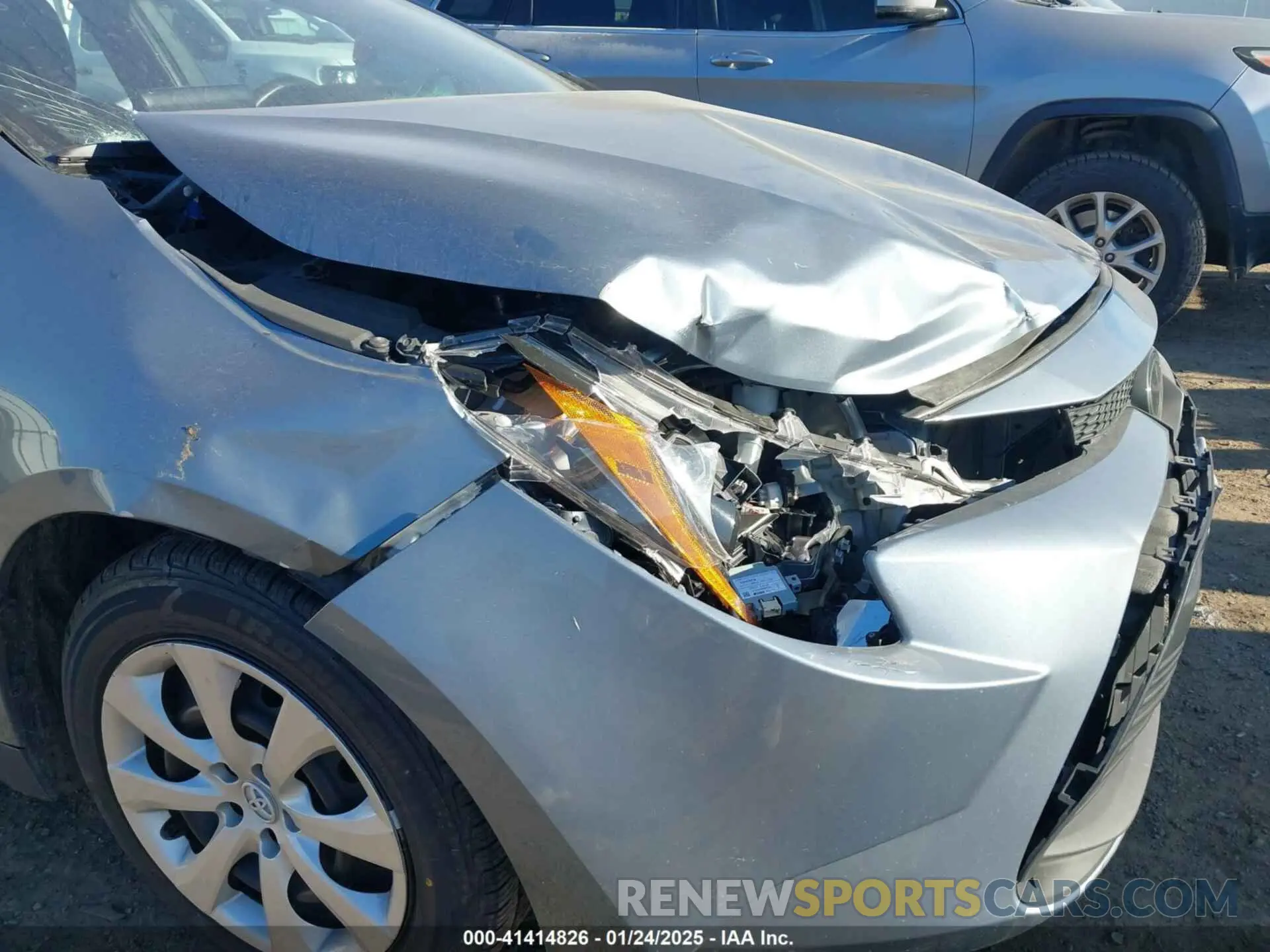6 fotografías del automóvil dañado 5YFB4MDE3RP118170 TOYOTA COROLLA 2024