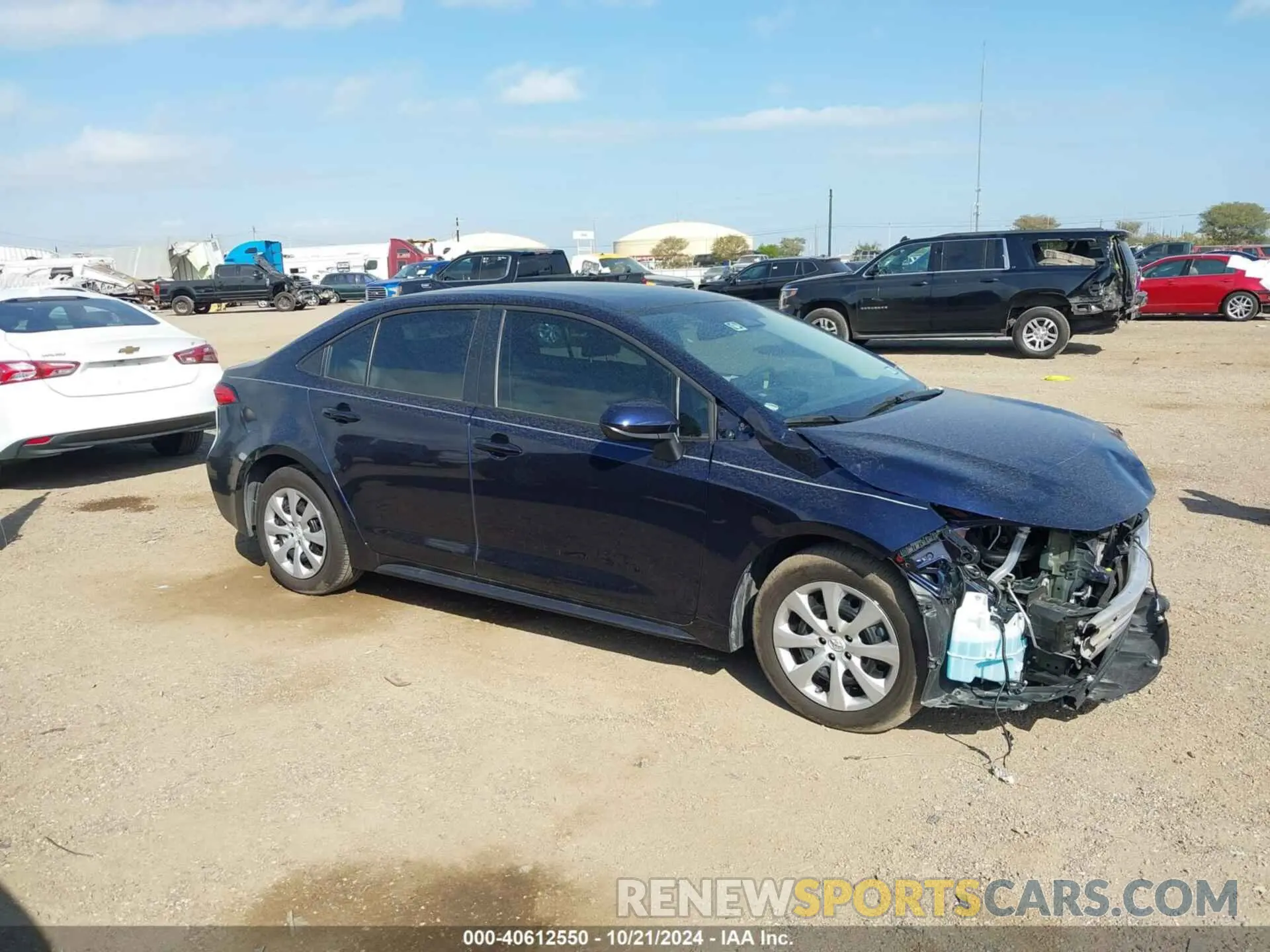 1 fotografías del automóvil dañado 5YFB4MDE3RP121439 TOYOTA COROLLA 2024