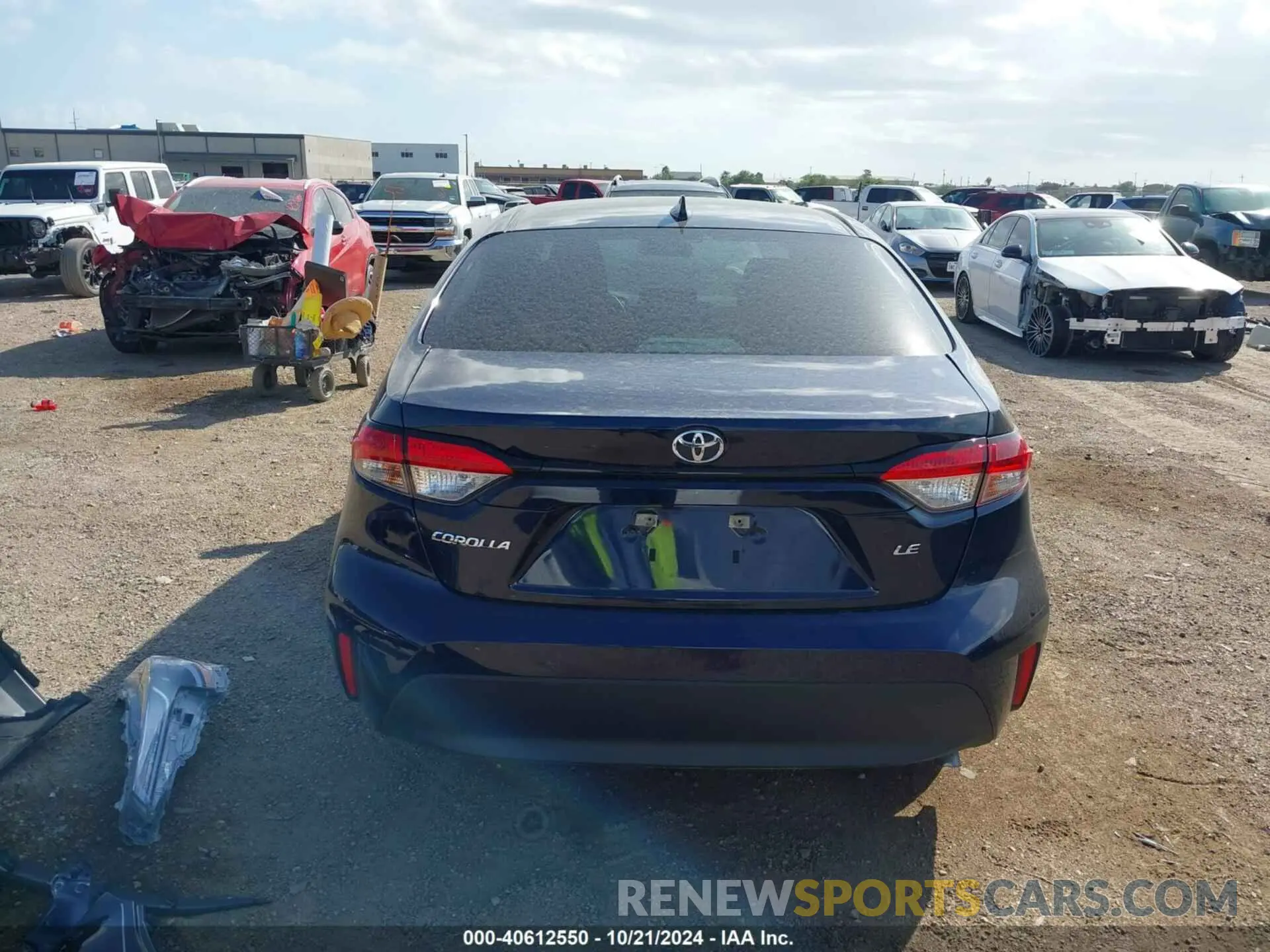 17 fotografías del automóvil dañado 5YFB4MDE3RP121439 TOYOTA COROLLA 2024