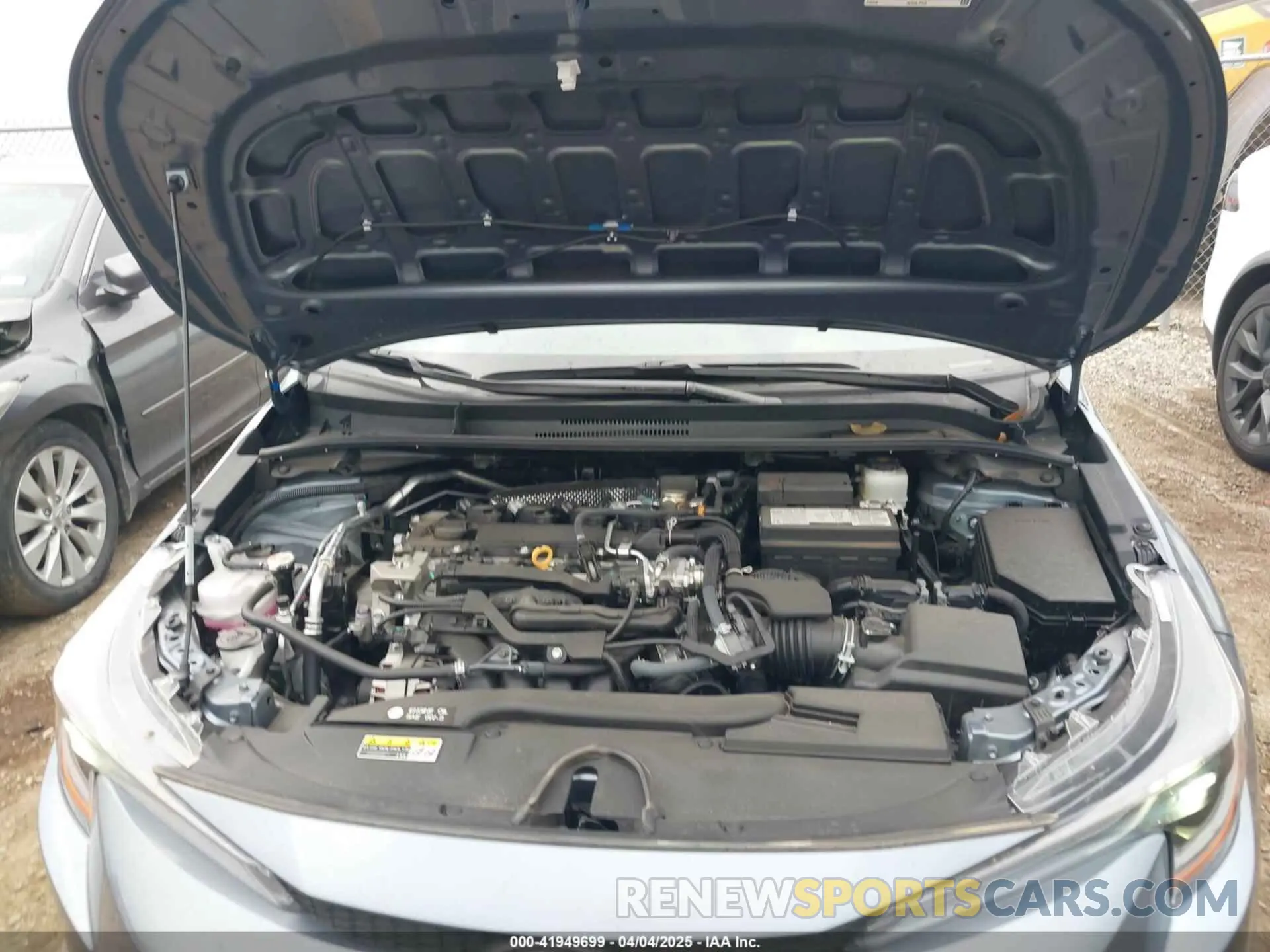 10 fotografías del automóvil dañado 5YFB4MDE3RP128519 TOYOTA COROLLA 2024