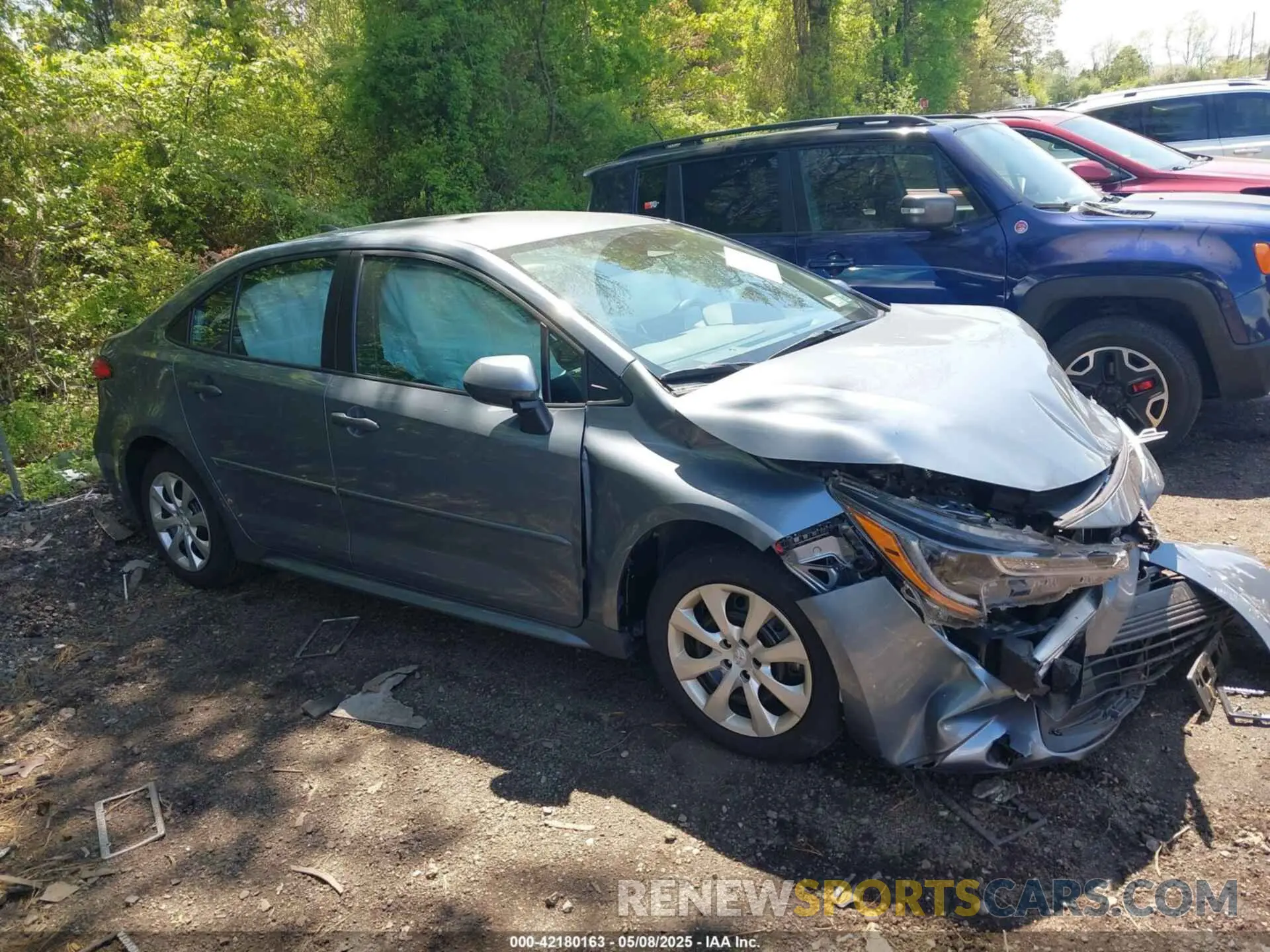 13 fotografías del automóvil dañado 5YFB4MDE3RP137186 TOYOTA COROLLA 2024