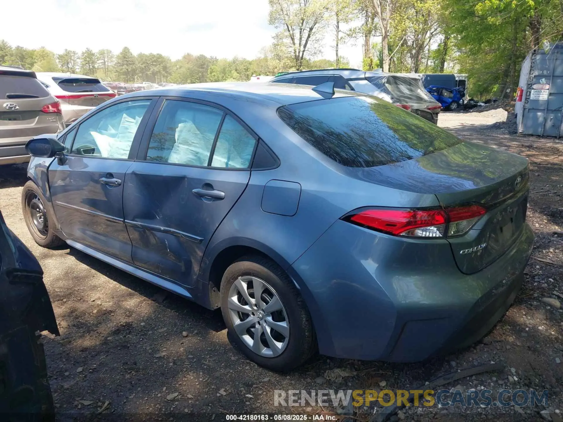 14 fotografías del automóvil dañado 5YFB4MDE3RP137186 TOYOTA COROLLA 2024