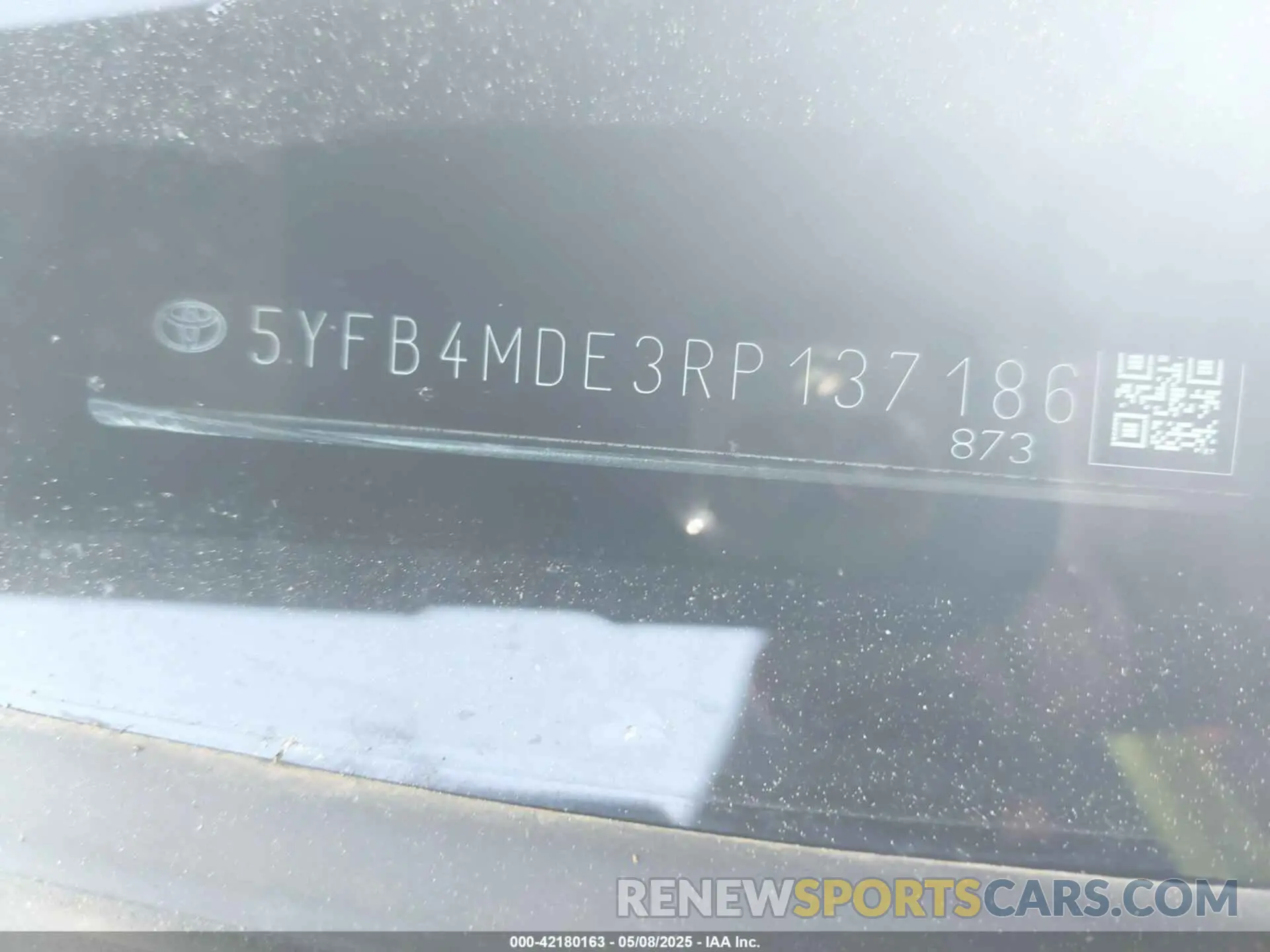 17 fotografías del automóvil dañado 5YFB4MDE3RP137186 TOYOTA COROLLA 2024