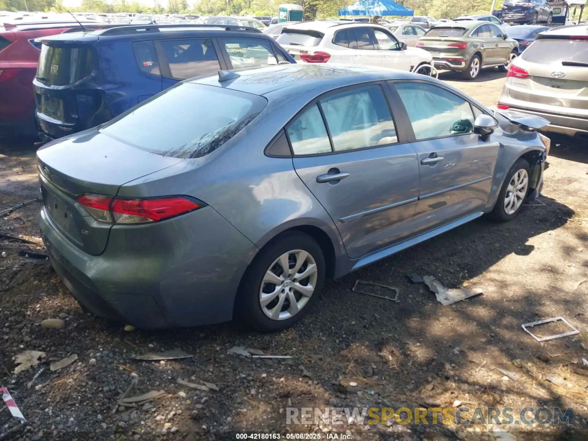 4 fotografías del automóvil dañado 5YFB4MDE3RP137186 TOYOTA COROLLA 2024