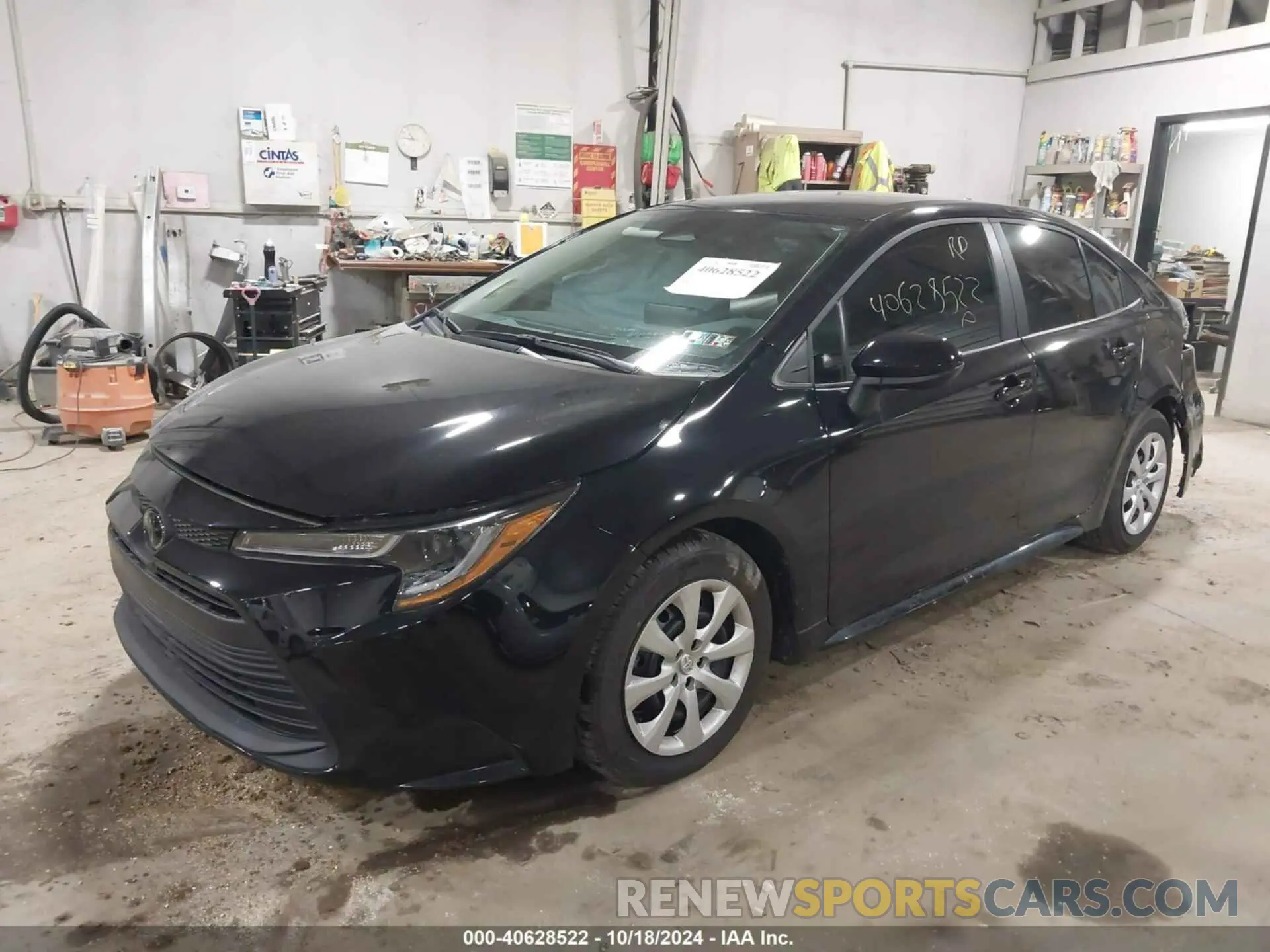 2 fotografías del automóvil dañado 5YFB4MDE3RP141531 TOYOTA COROLLA 2024