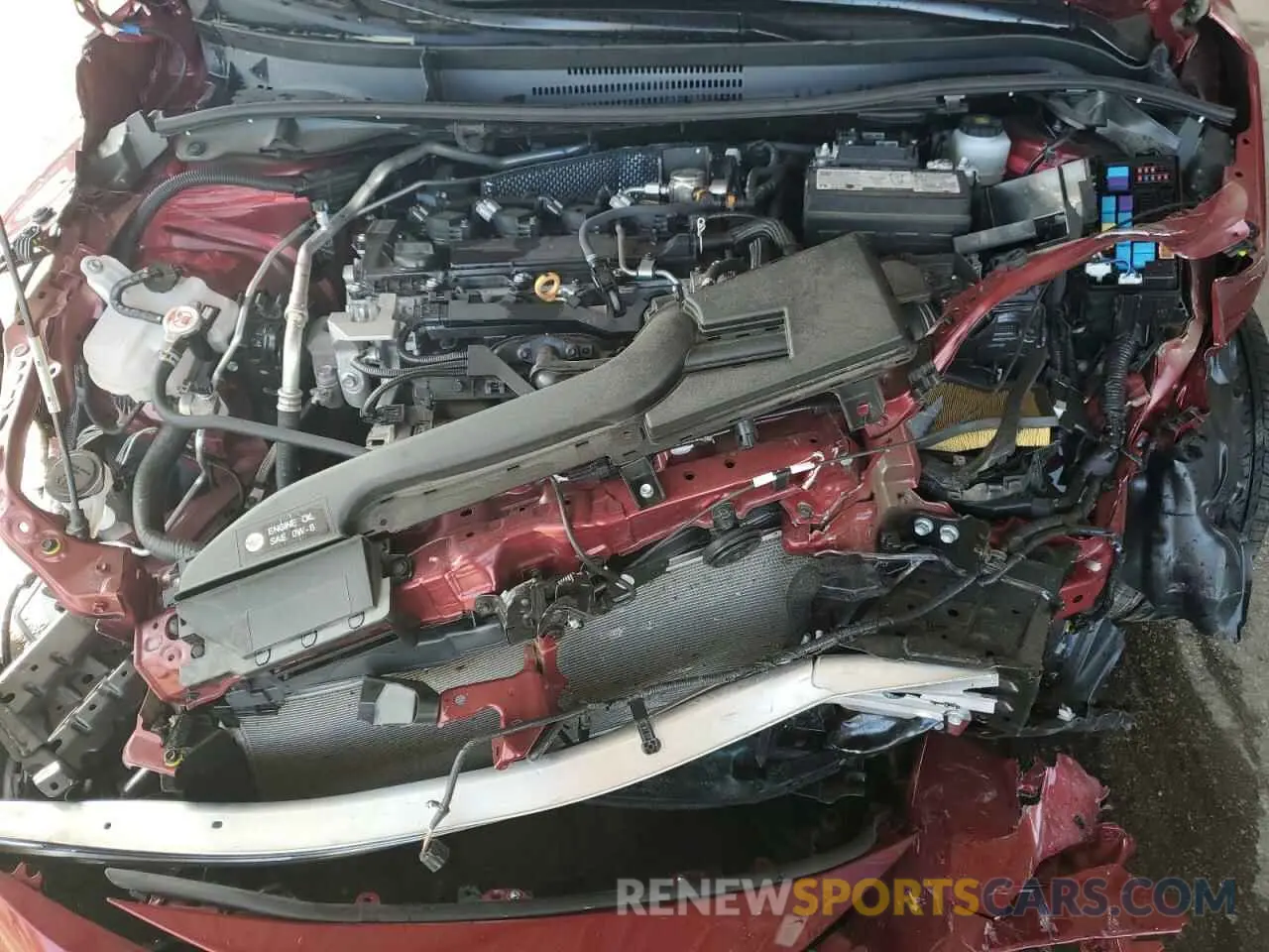 11 fotografías del automóvil dañado 5YFB4MDE3RP151718 TOYOTA COROLLA 2024