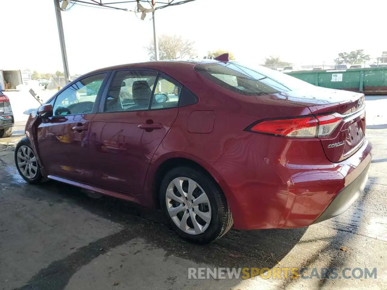 2 fotografías del automóvil dañado 5YFB4MDE3RP151718 TOYOTA COROLLA 2024
