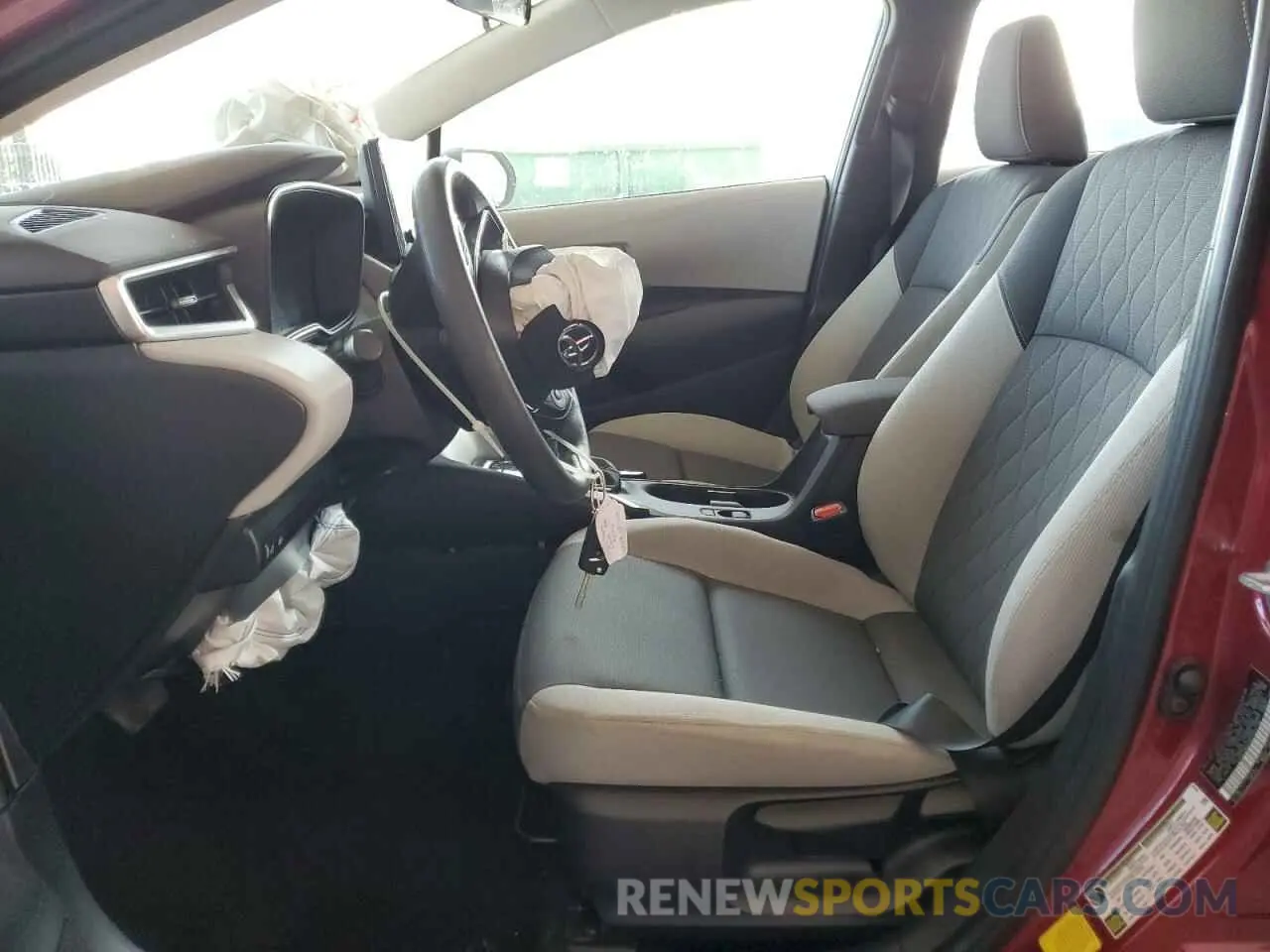 7 fotografías del automóvil dañado 5YFB4MDE3RP151718 TOYOTA COROLLA 2024