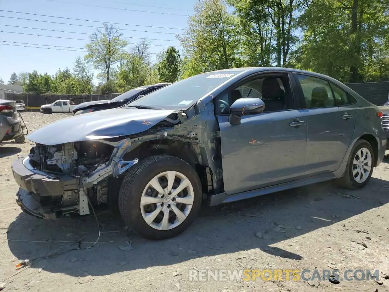 1 fotografías del automóvil dañado 5YFB4MDE3RP169524 TOYOTA COROLLA 2024