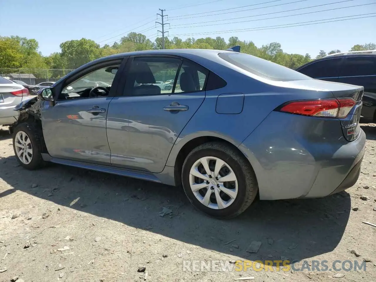 2 fotografías del automóvil dañado 5YFB4MDE3RP169524 TOYOTA COROLLA 2024