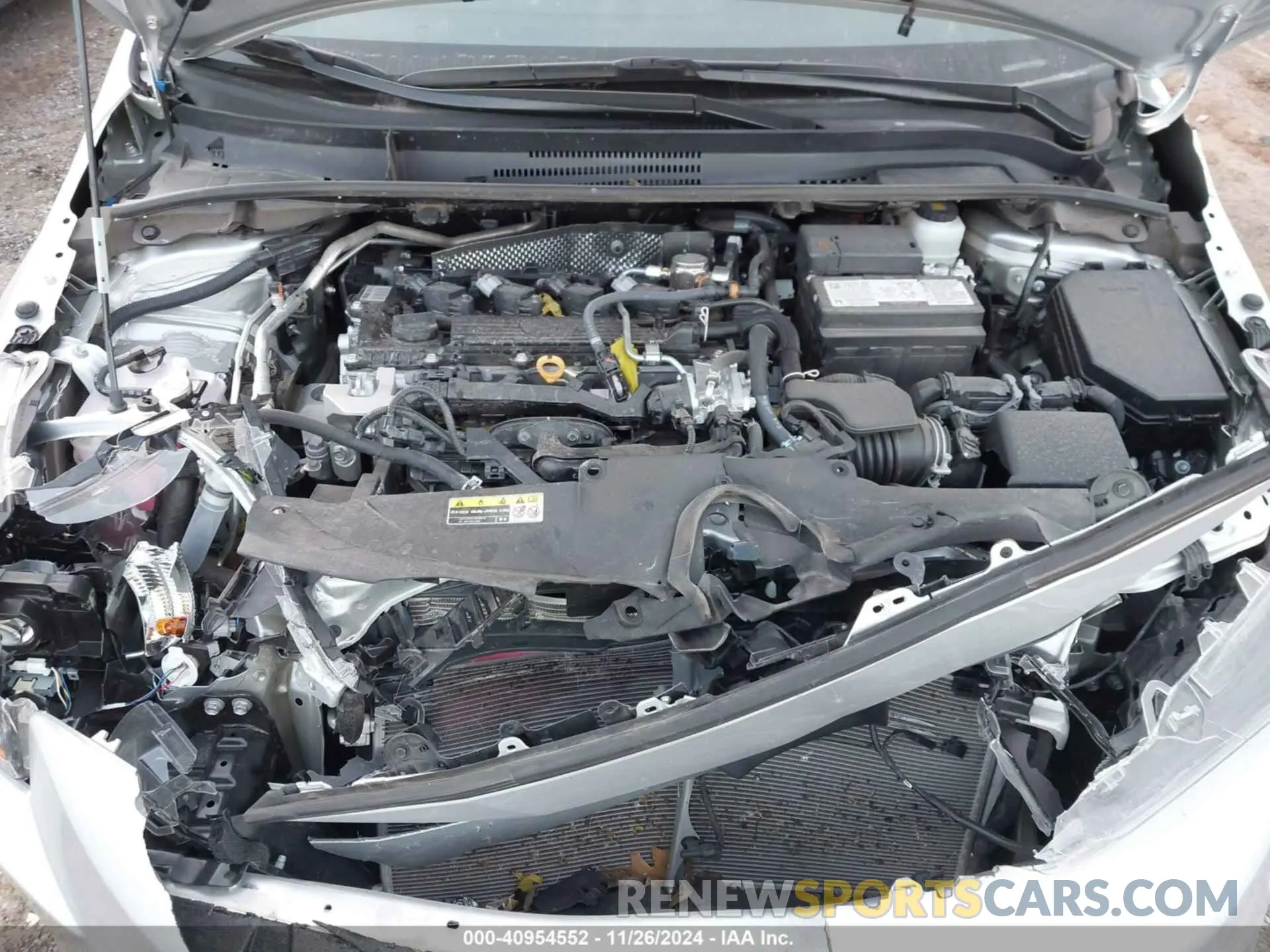 10 fotografías del automóvil dañado 5YFB4MDE3RP170897 TOYOTA COROLLA 2024