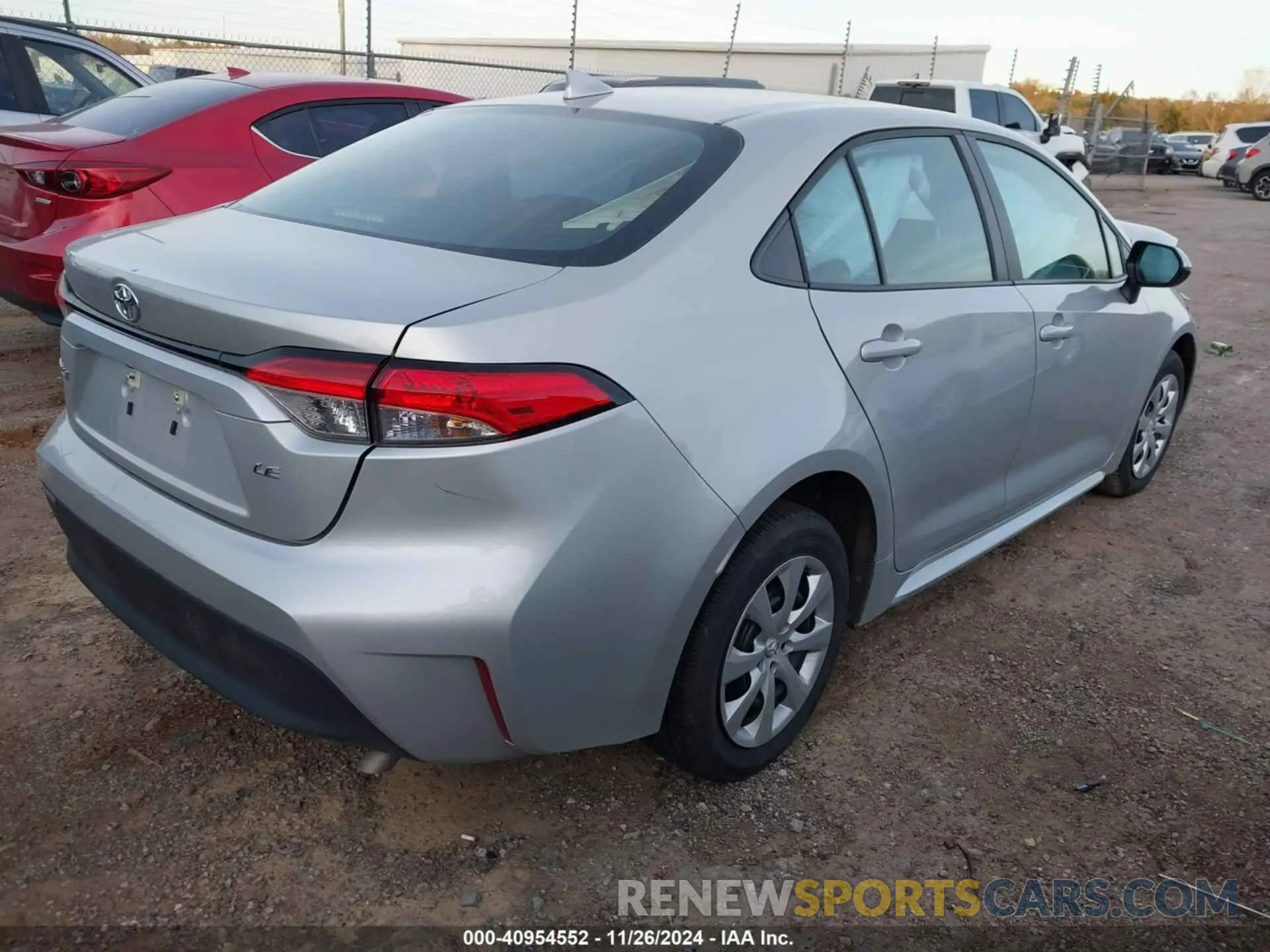 4 fotografías del automóvil dañado 5YFB4MDE3RP170897 TOYOTA COROLLA 2024