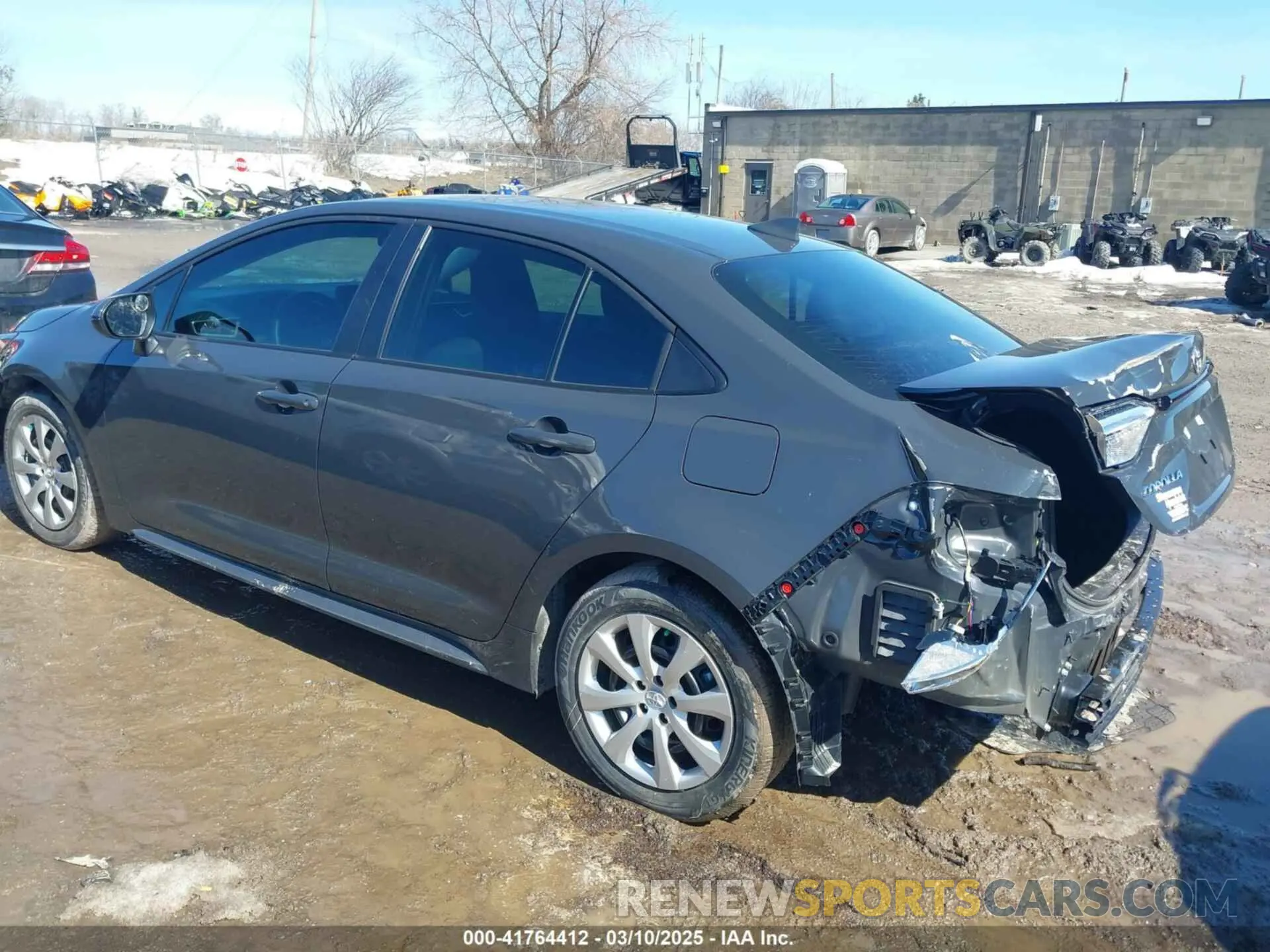 3 fotografías del automóvil dañado 5YFB4MDE3RP173993 TOYOTA COROLLA 2024
