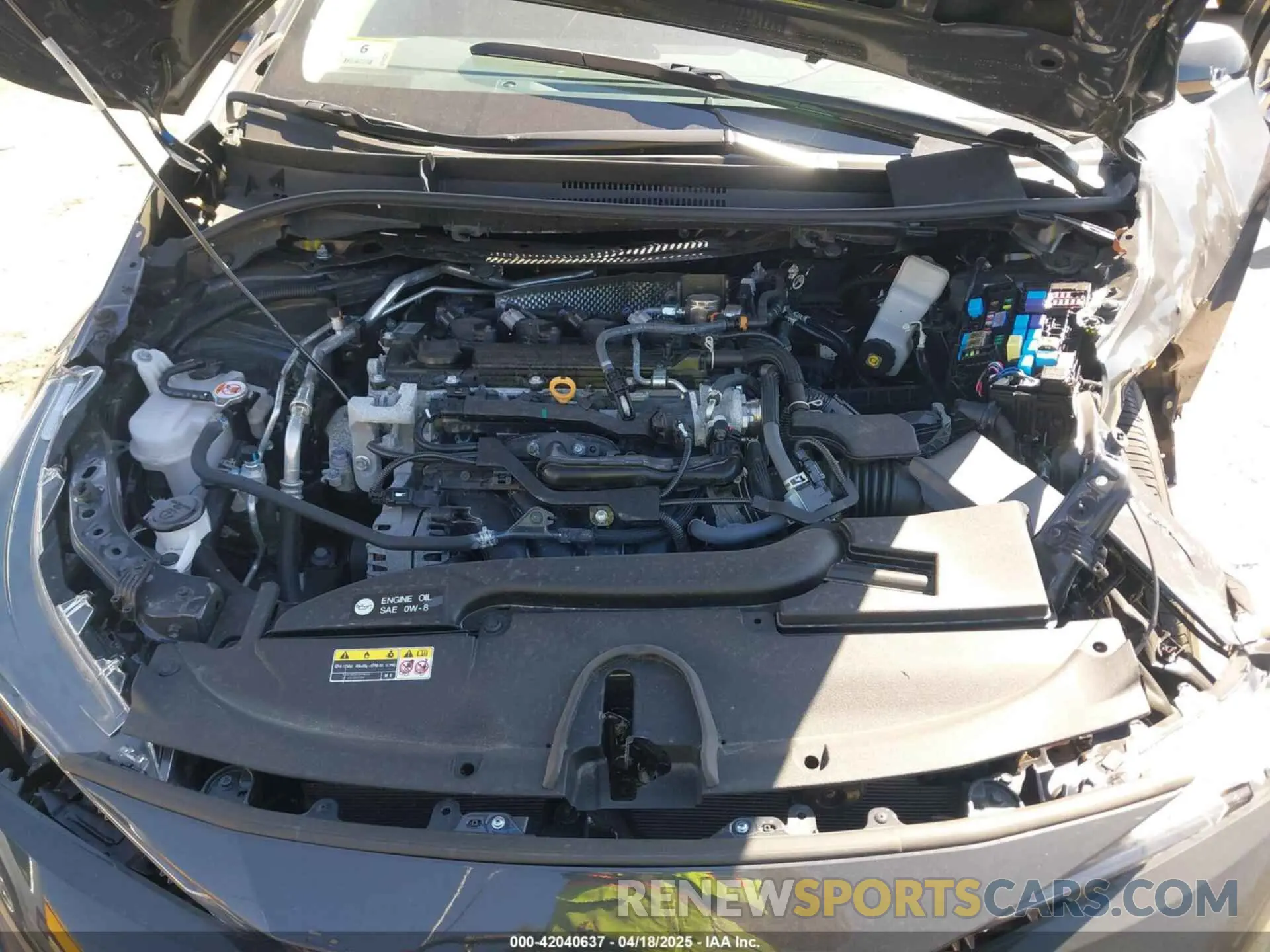10 fotografías del automóvil dañado 5YFB4MDE3RP178899 TOYOTA COROLLA 2024