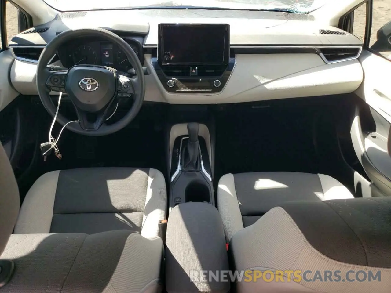 8 fotografías del automóvil dañado 5YFB4MDE3RP178921 TOYOTA COROLLA 2024