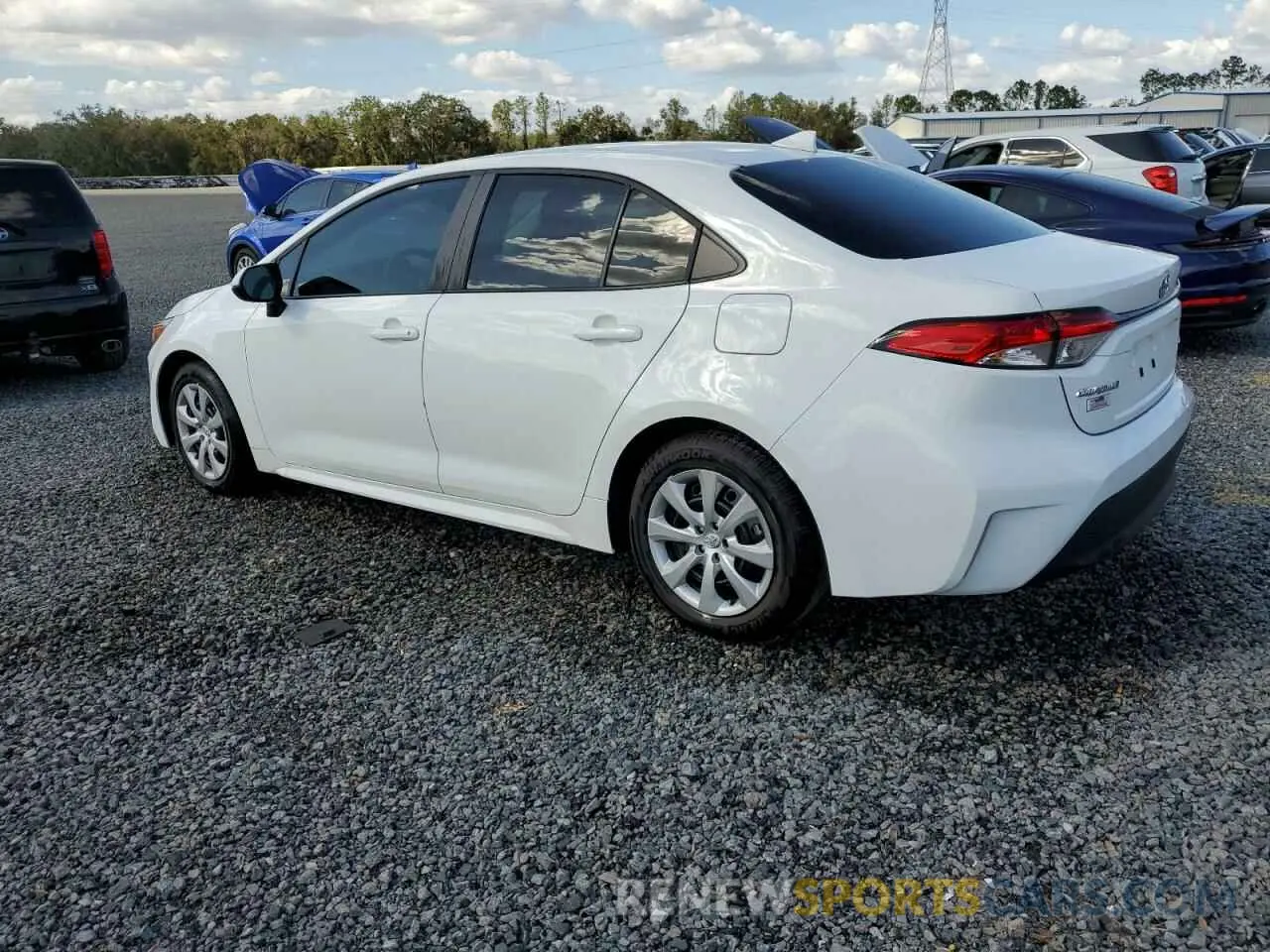 2 fotografías del automóvil dañado 5YFB4MDE3RP185061 TOYOTA COROLLA 2024