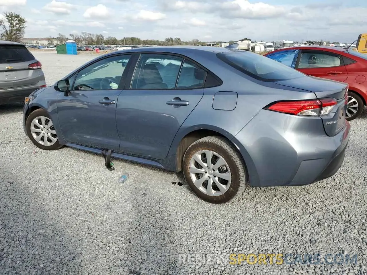 2 fotografías del automóvil dañado 5YFB4MDE3RP185996 TOYOTA COROLLA 2024