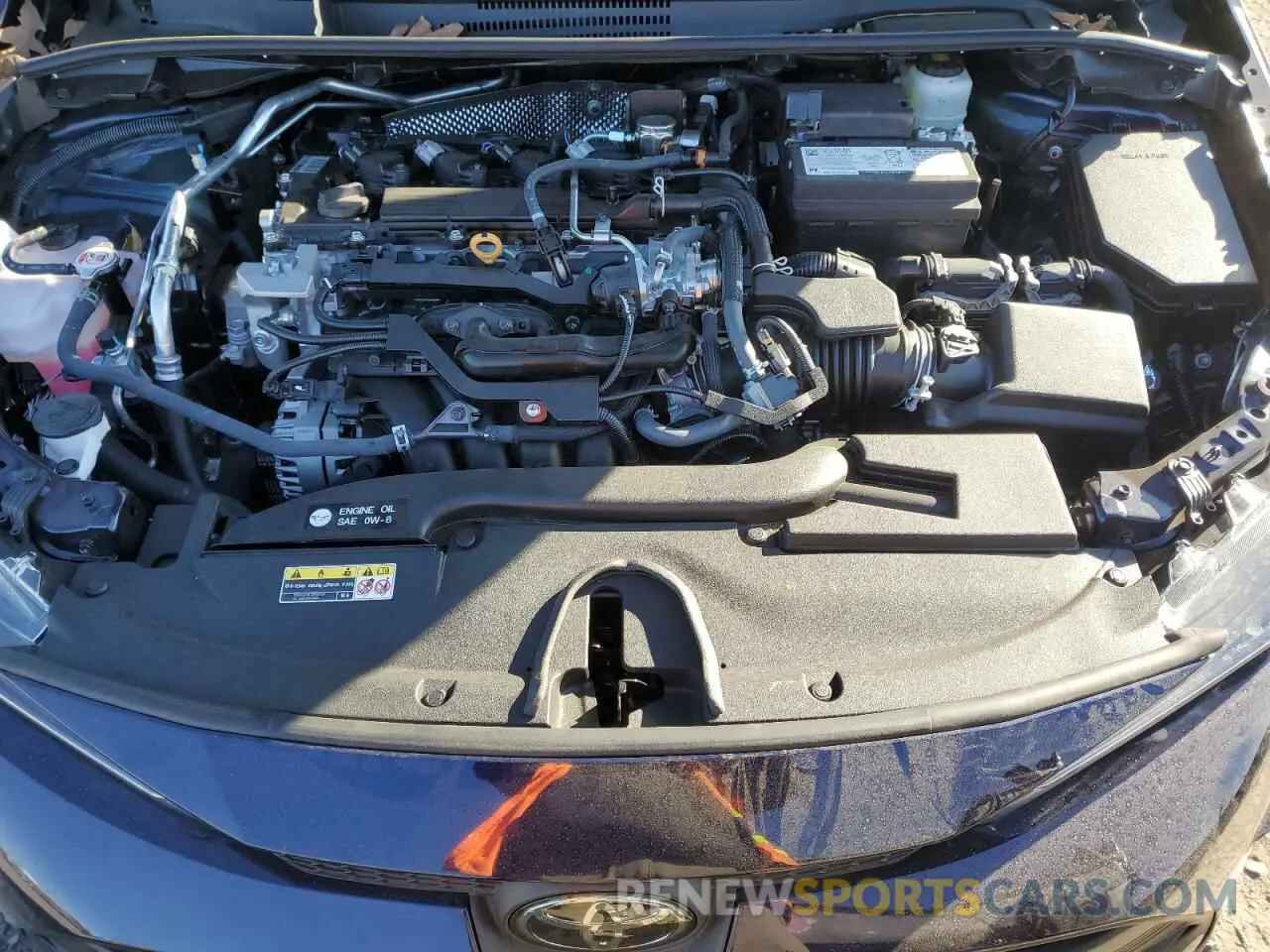 11 fotografías del automóvil dañado 5YFB4MDE3RP192754 TOYOTA COROLLA 2024