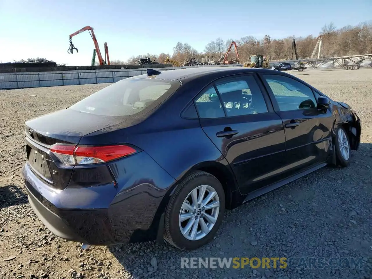 3 fotografías del automóvil dañado 5YFB4MDE3RP192754 TOYOTA COROLLA 2024