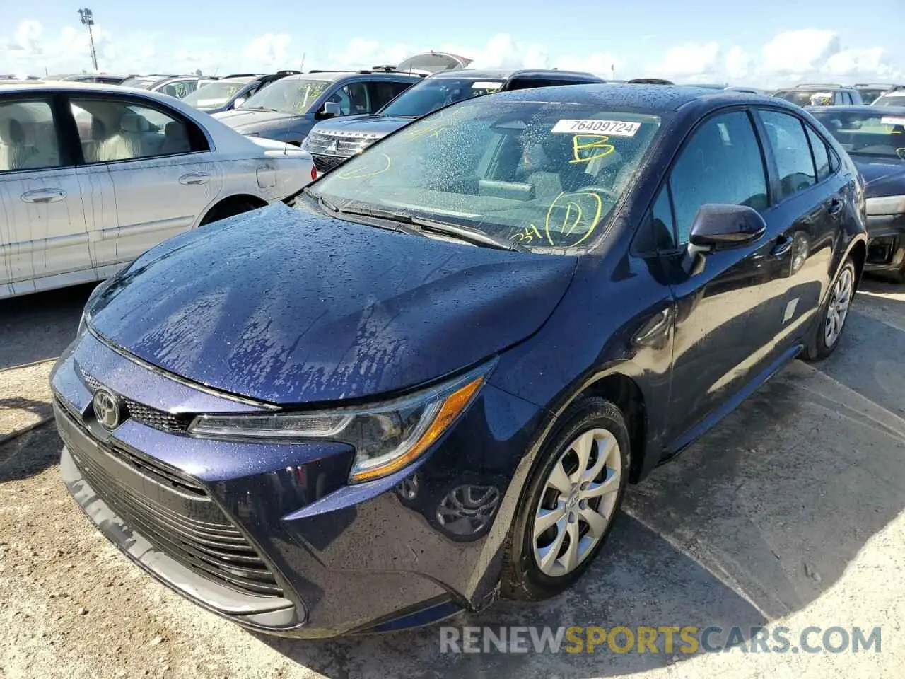 1 fotografías del automóvil dañado 5YFB4MDE3RP195265 TOYOTA COROLLA 2024