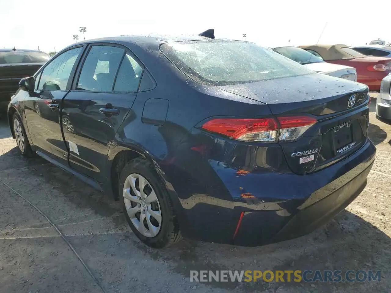 2 fotografías del automóvil dañado 5YFB4MDE3RP195265 TOYOTA COROLLA 2024