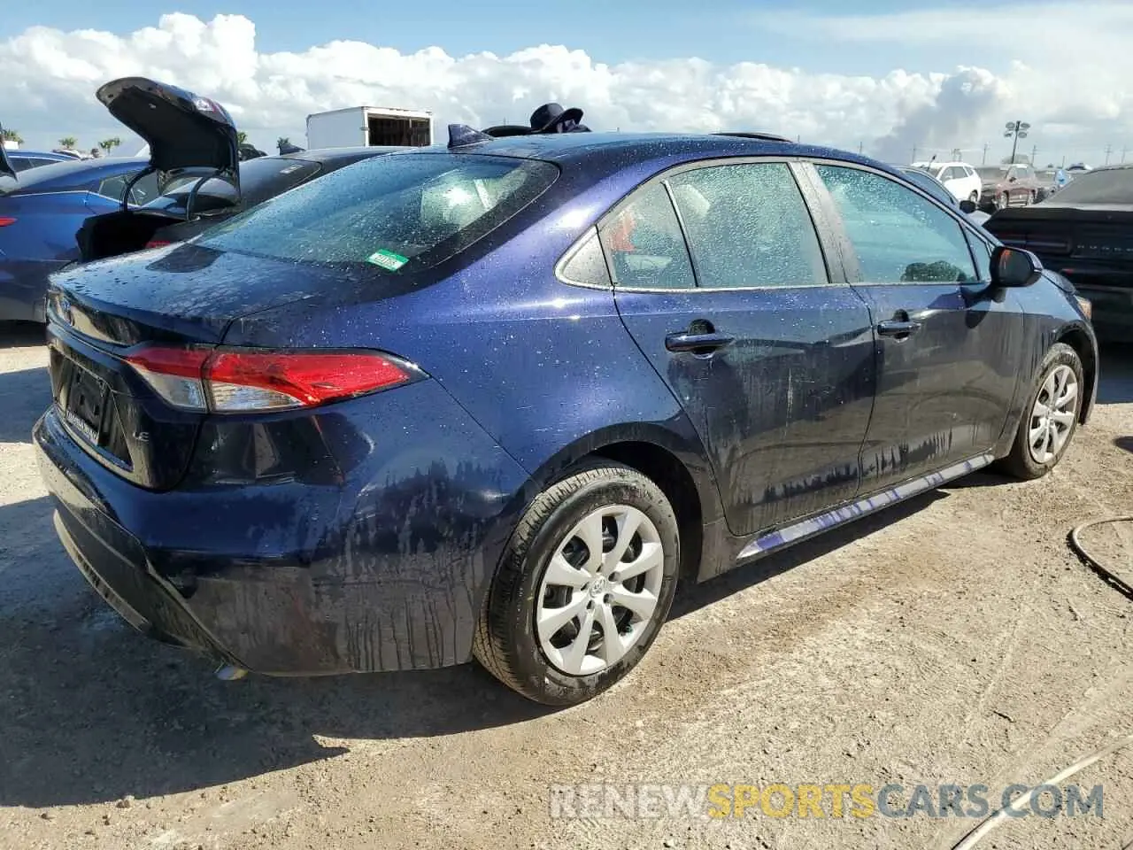 3 fotografías del automóvil dañado 5YFB4MDE3RP195265 TOYOTA COROLLA 2024
