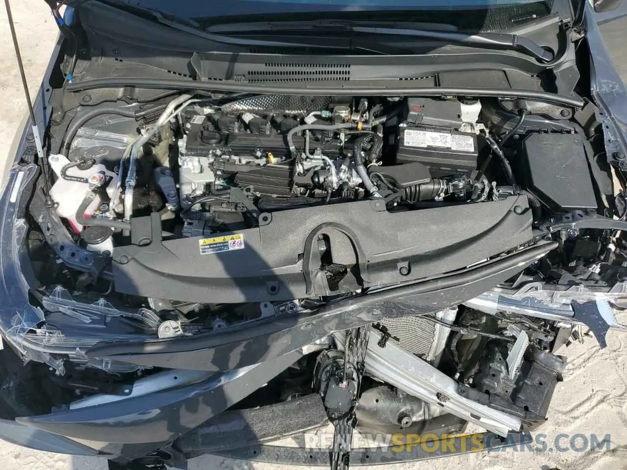12 fotografías del automóvil dañado 5YFB4MDE3RP196240 TOYOTA COROLLA 2024
