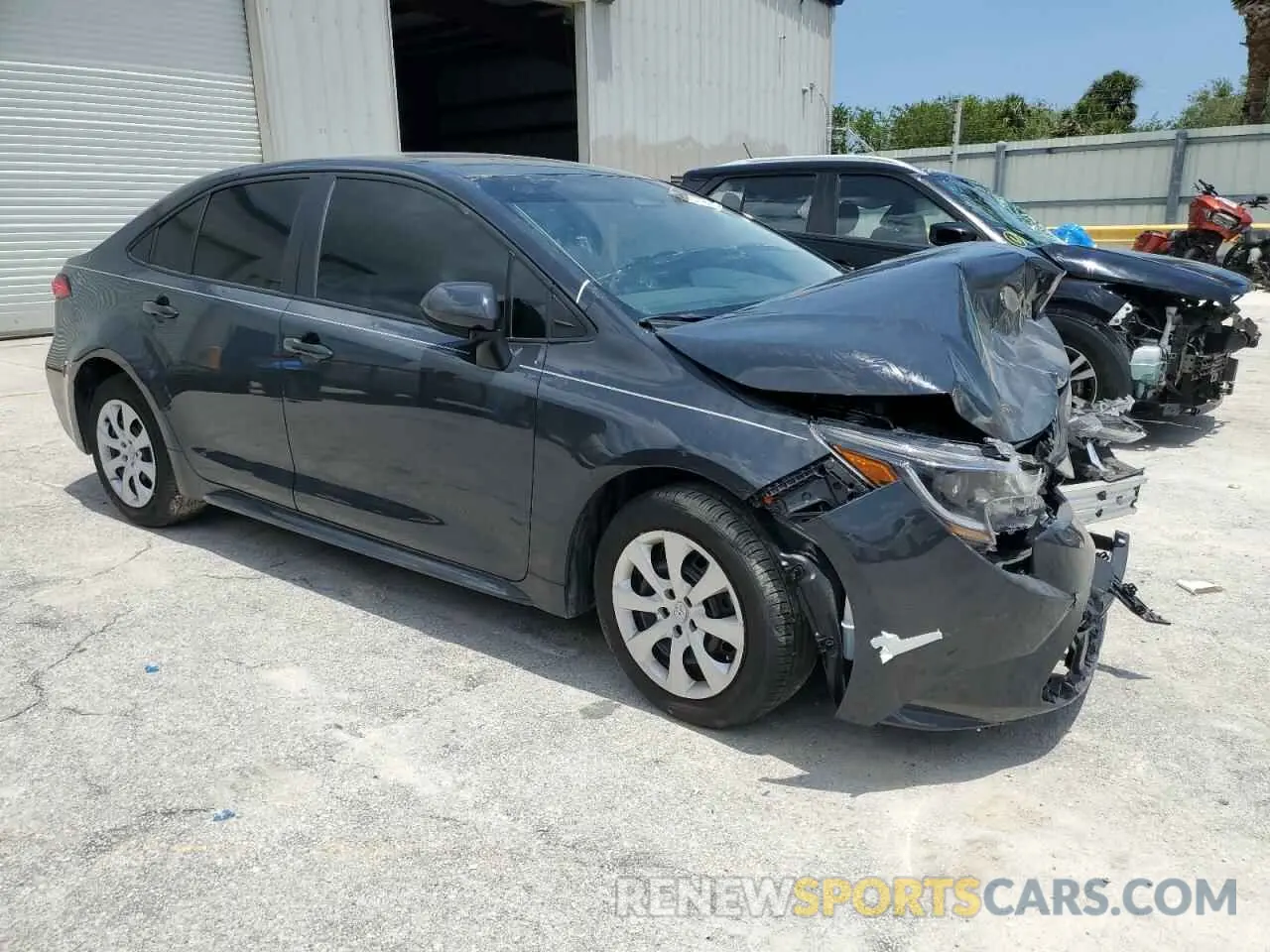 4 fotografías del automóvil dañado 5YFB4MDE3RP196240 TOYOTA COROLLA 2024